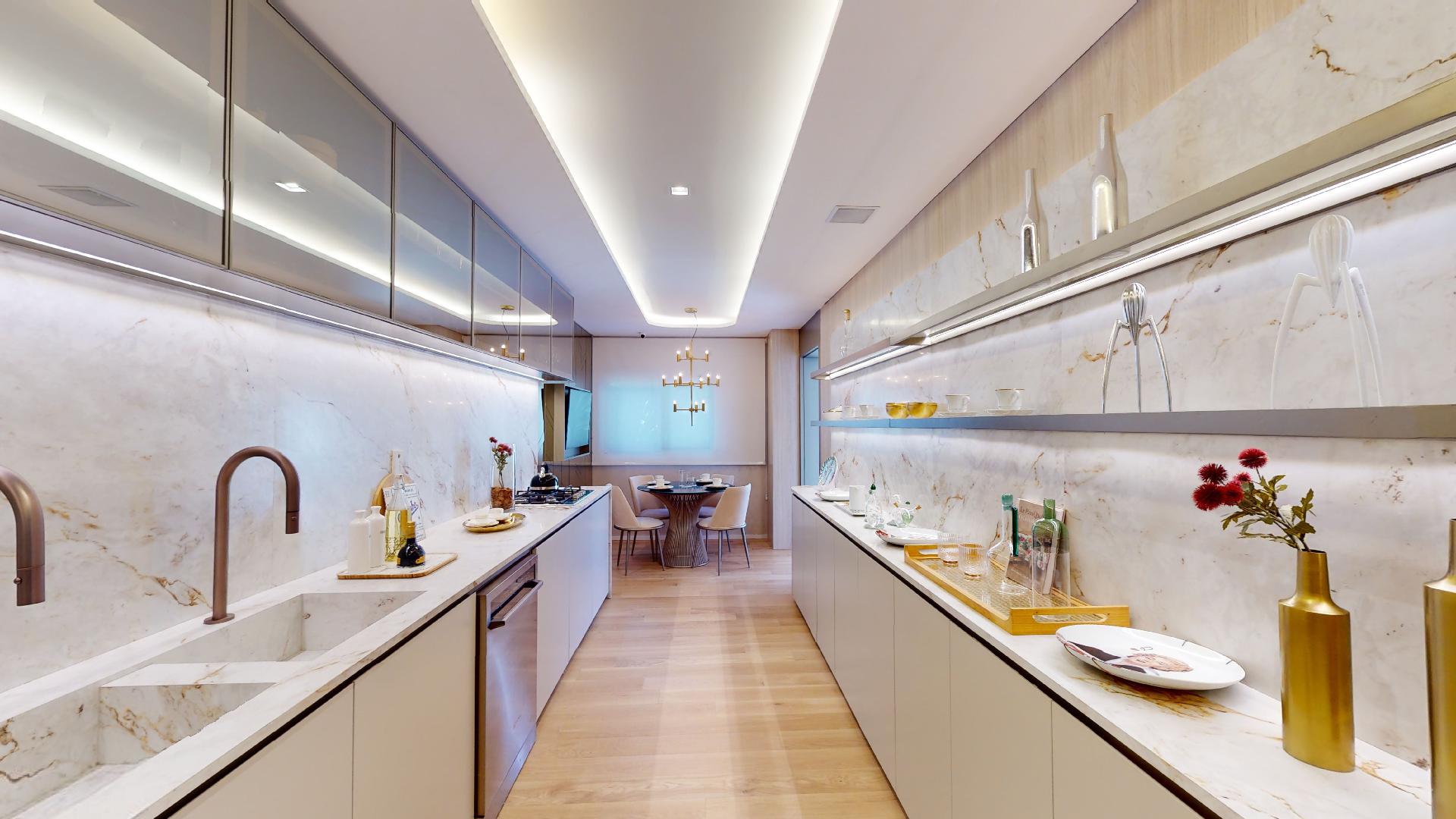 Foto da Cozinha do Decorado de 253 m²