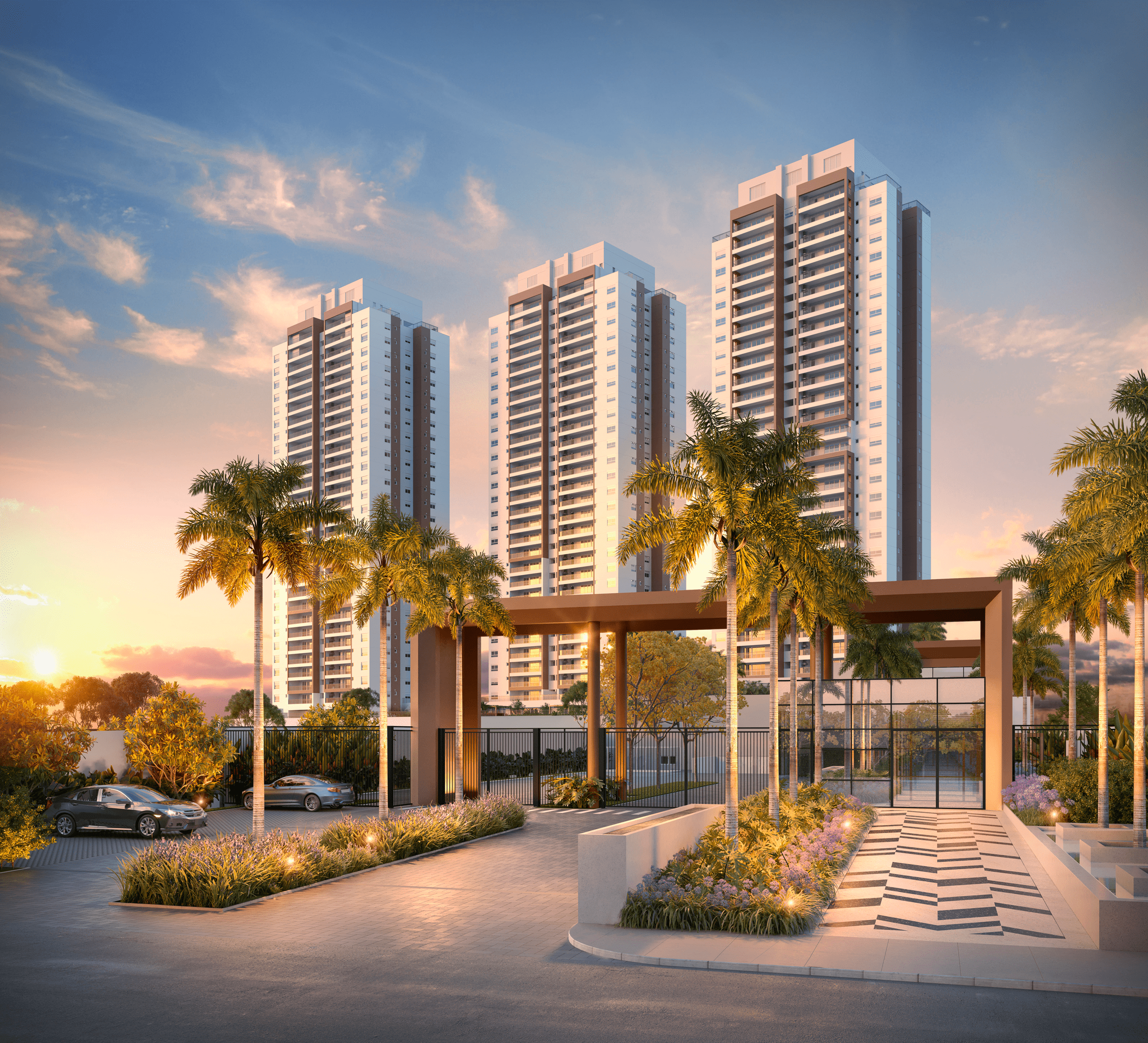 Isla by Cyrela -- Perspectiva Ilustrada da Entrada Principal