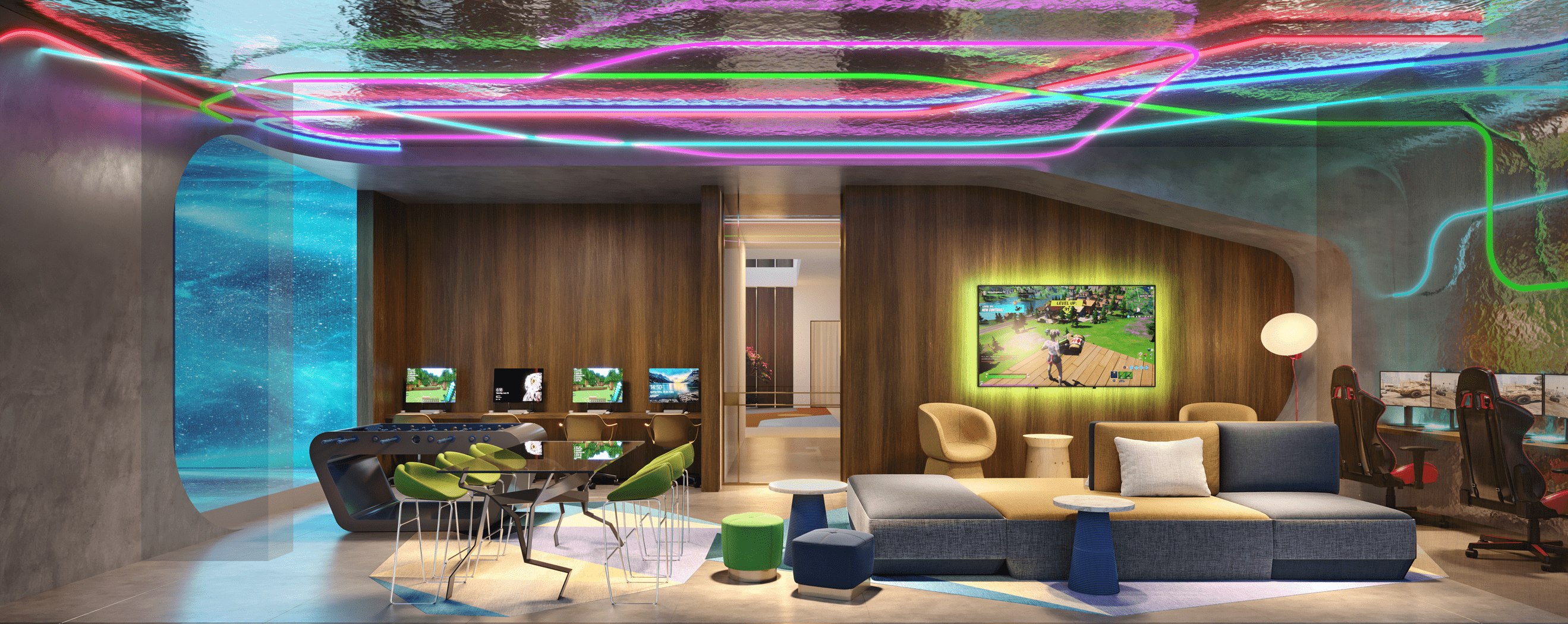 Casa Ibirapuera Residences -- Perspectiva Ilustrada do The Gamer