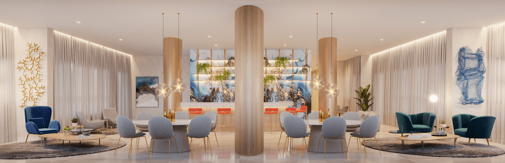 N.A.U. Vila Mariana by Cyrela -- Perspectiva Ilustrada do Festas