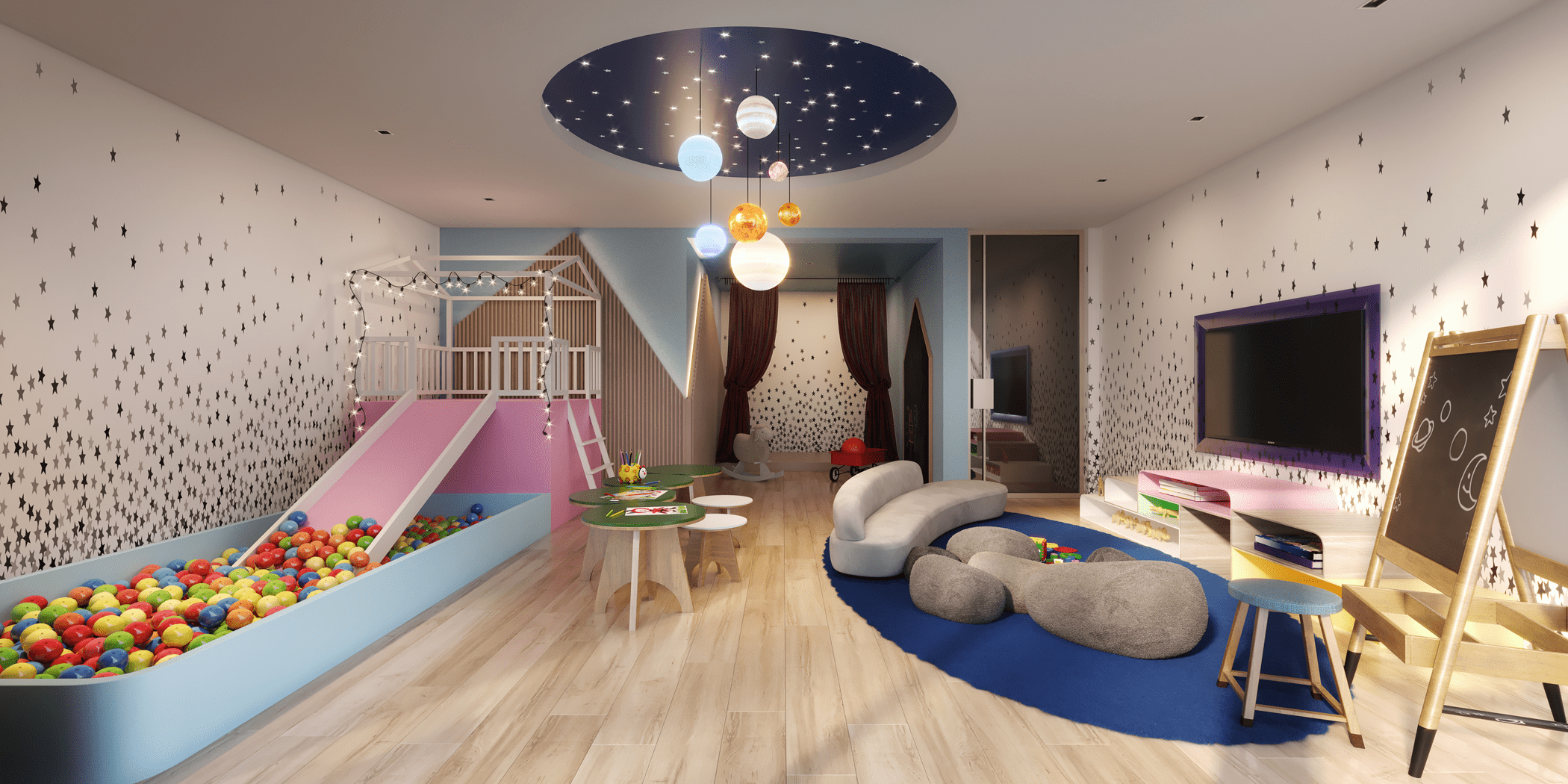 Glass Art by YOO -- Perspectiva Ilustrada da Brinquedoteca