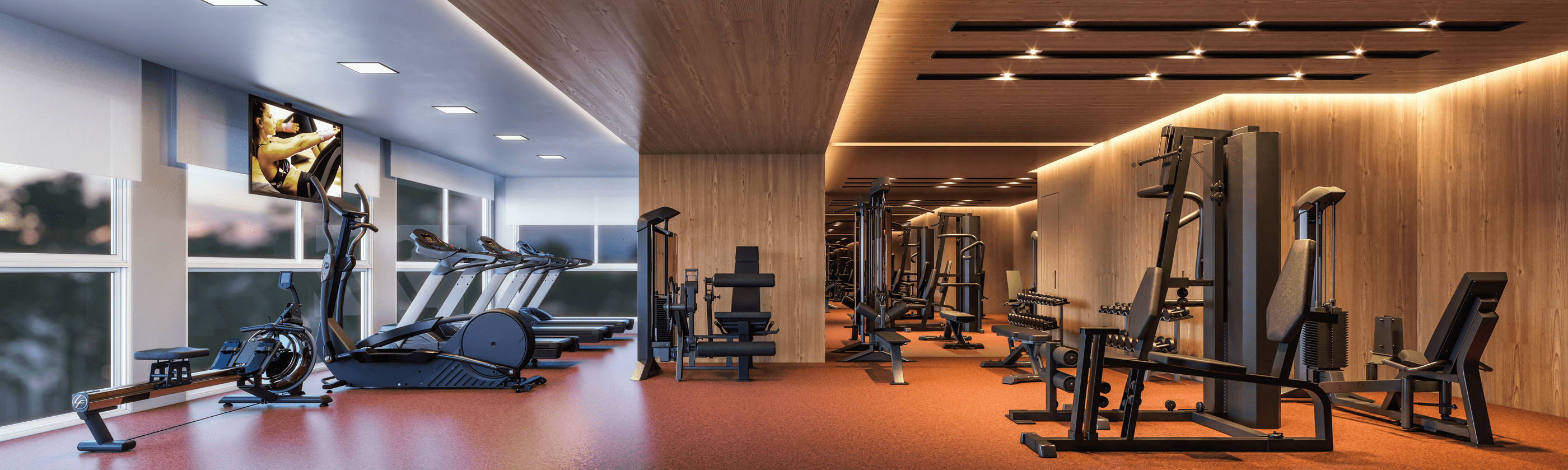 Cyrela For You -- Perspectiva Ilustrada do Fitness