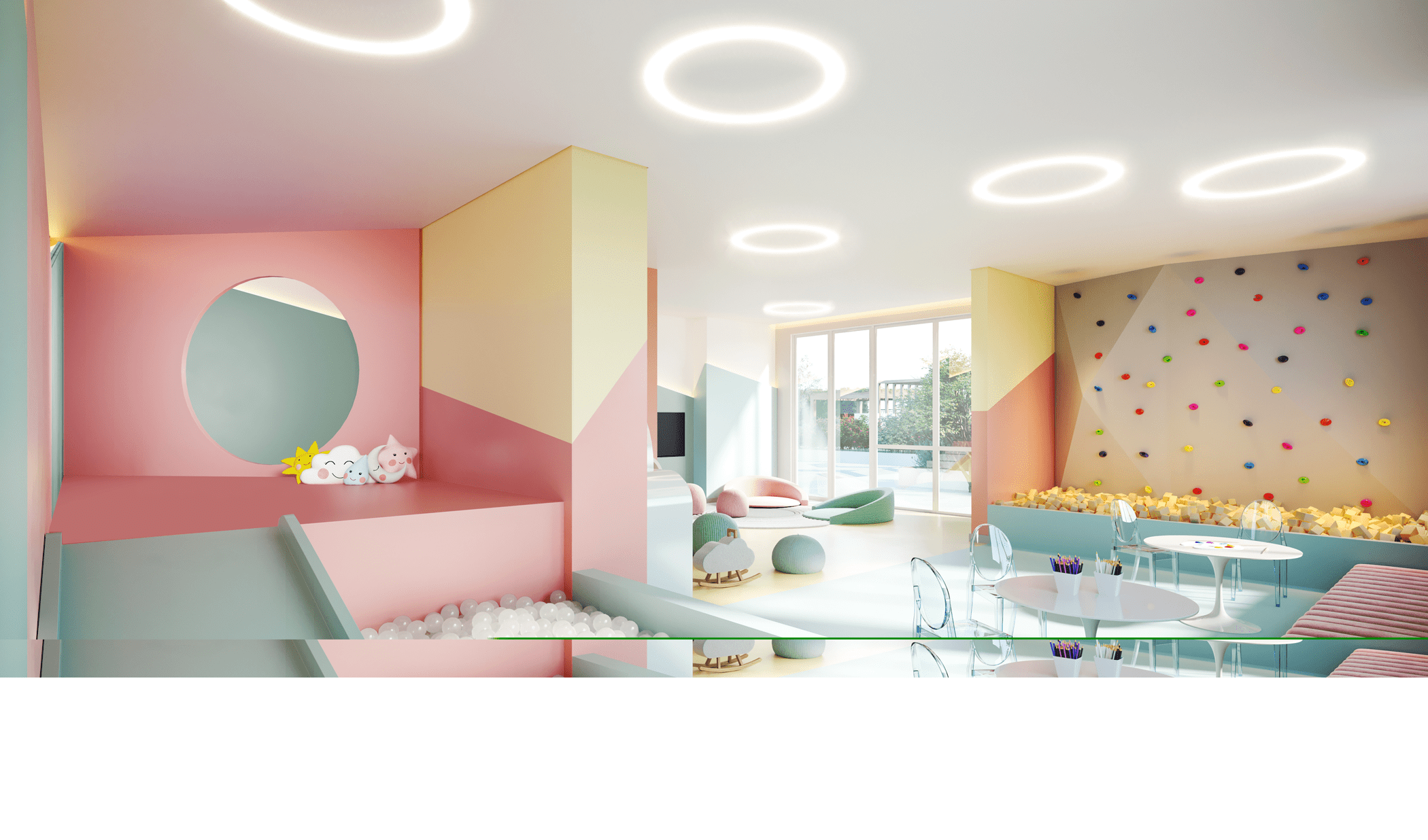 Isla by Cyrela -- Perspectiva Ilustrada da Brinquedoteca