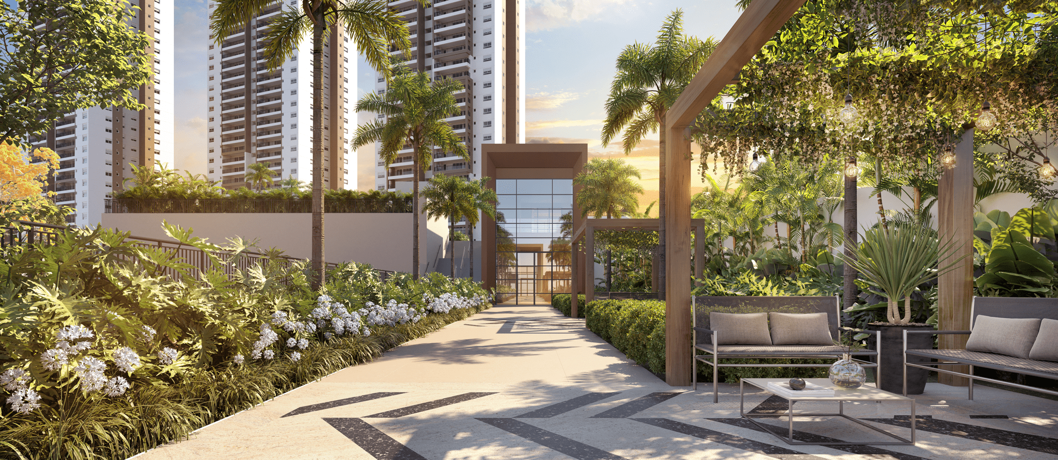 Isla by Cyrela -- Perspectiva Ilustrada da Portaria