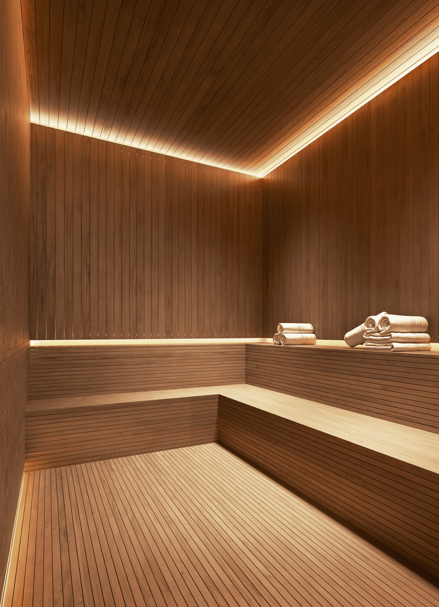 Isla by Cyrela -- Perspectiva Ilustrada da Sauna