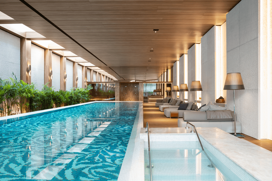 Heritage Cyrela -- Foto do Empreendimento Pronto | Piscina Coberta