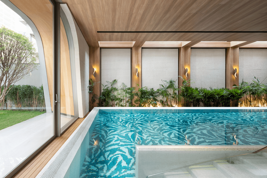 Heritage Cyrela -- Foto do Empreendimento Pronto | Piscina Coberta