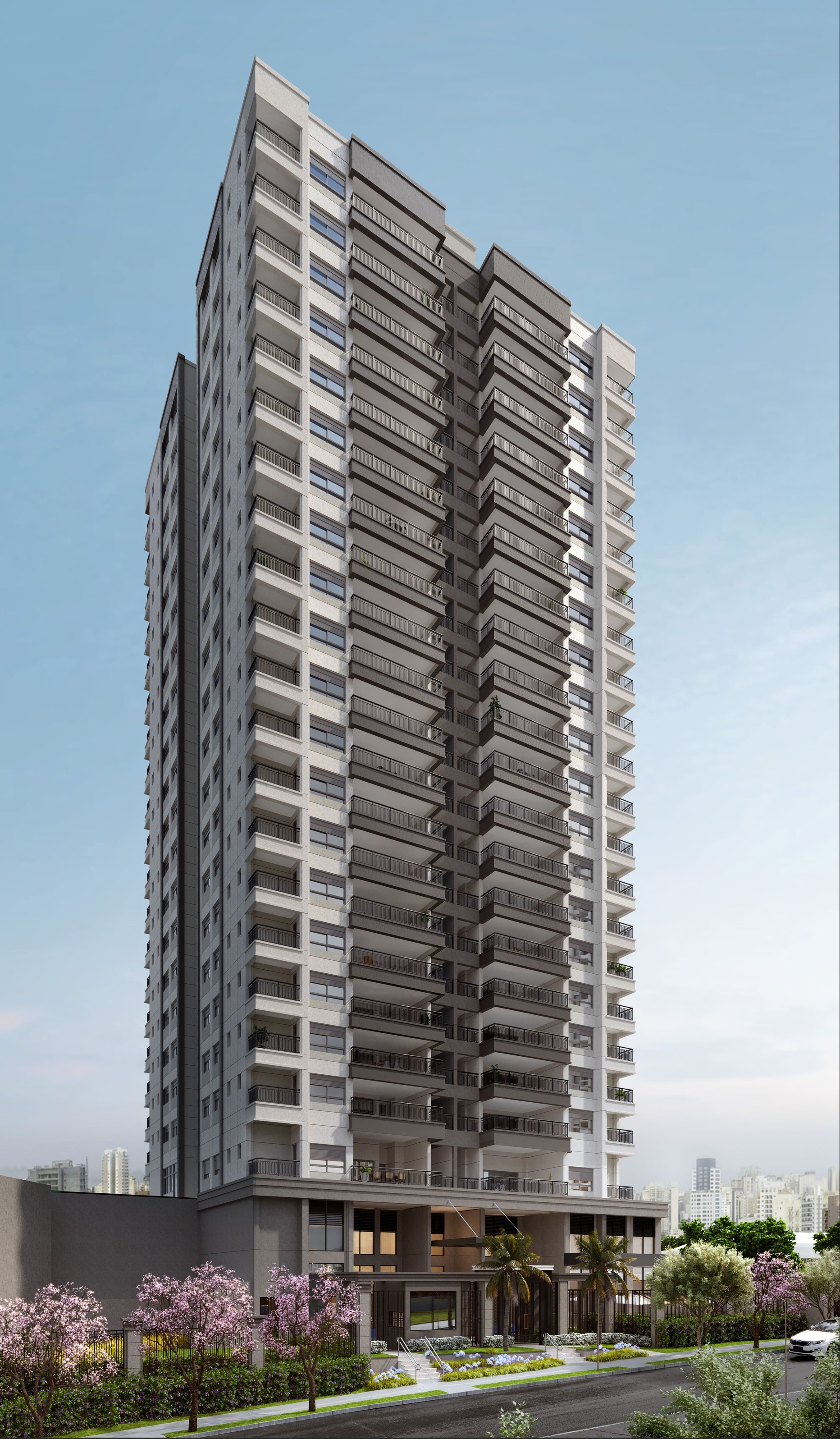 Legacy Klabin -- Perspectiva Ilustrada da Fachada