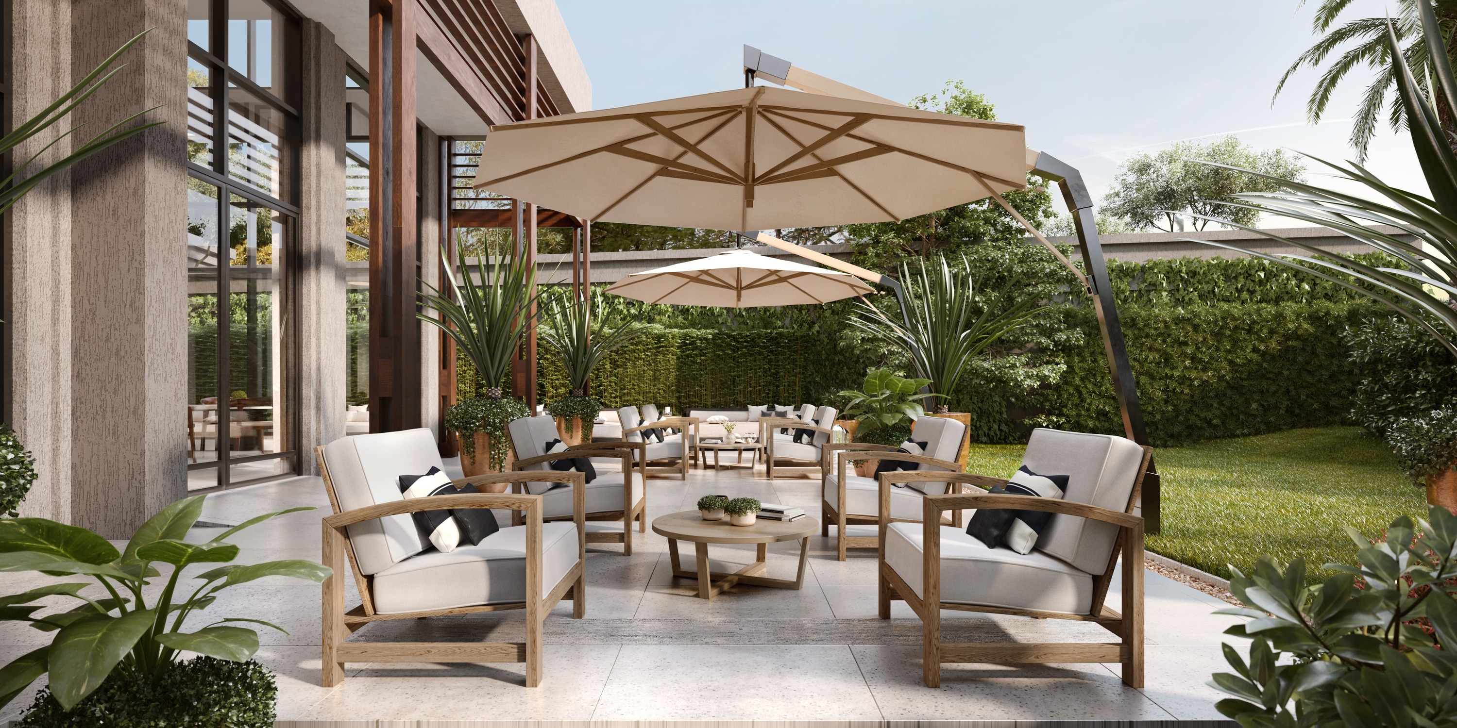 Legacy Klabin -- Perspectiva Ilustrada do Salão de Festas