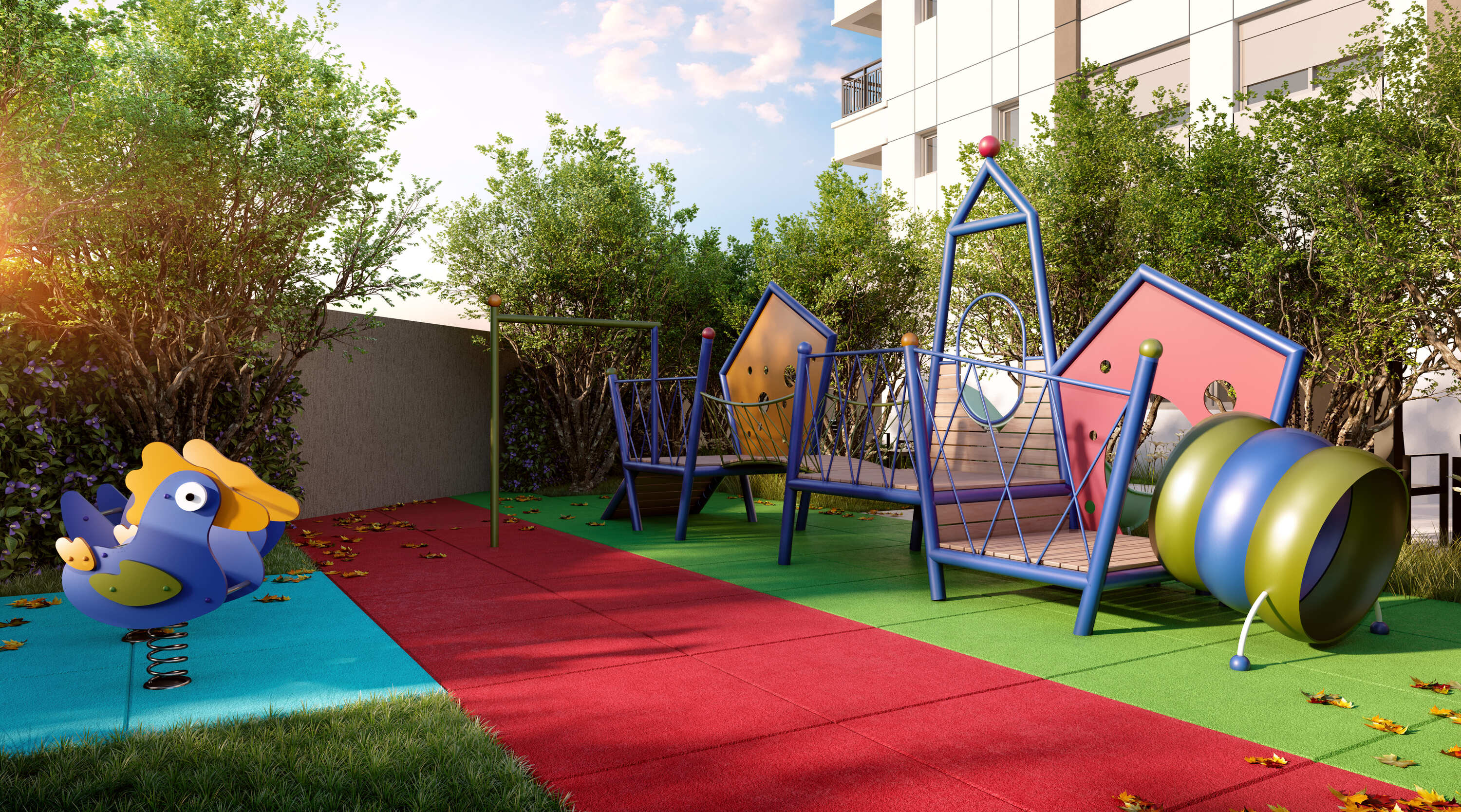 Legacy Klabin -- Perspectiva Ilustrada do Playground