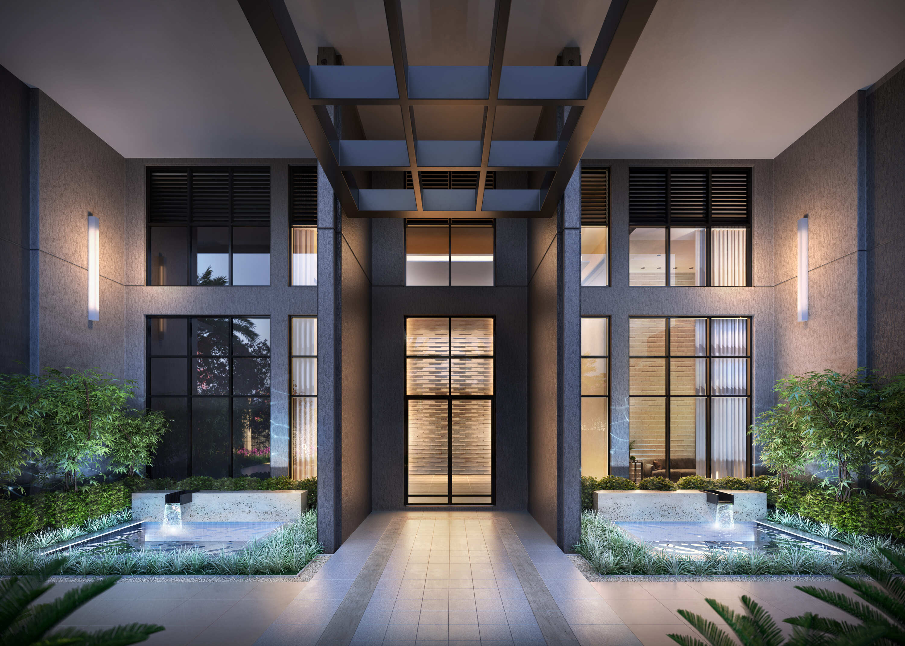 Legacy Klabin -- Perspectiva Ilustrada do Lobby Externo