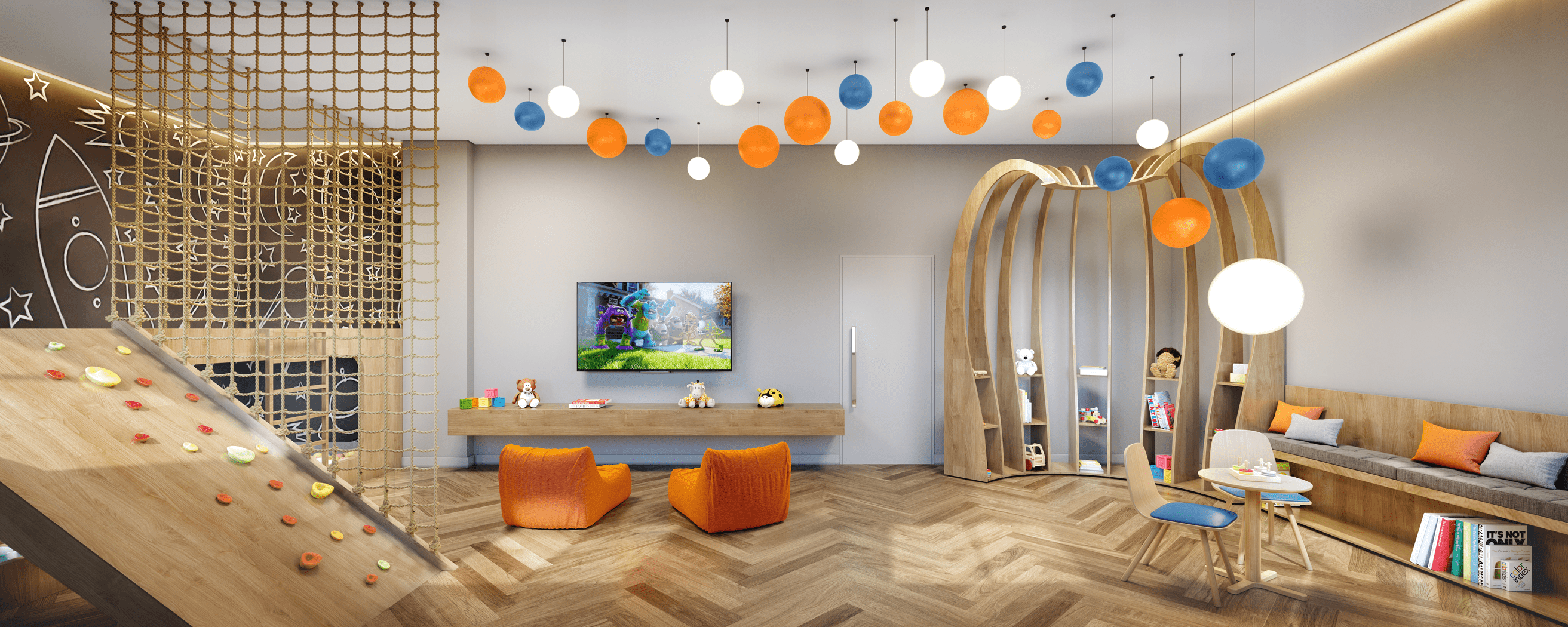 Cyrela Legacy Residences -- Perspectiva Ilustrada da Brinquedoteca