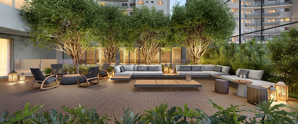 Garden Haus powered by Porsche Consulting -- Lounge externo