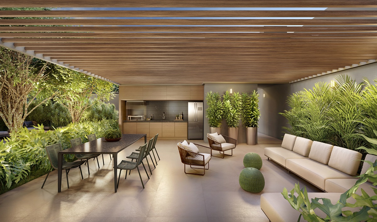 Garden Haus powered by Porsche Consulting -- Churrasqueira