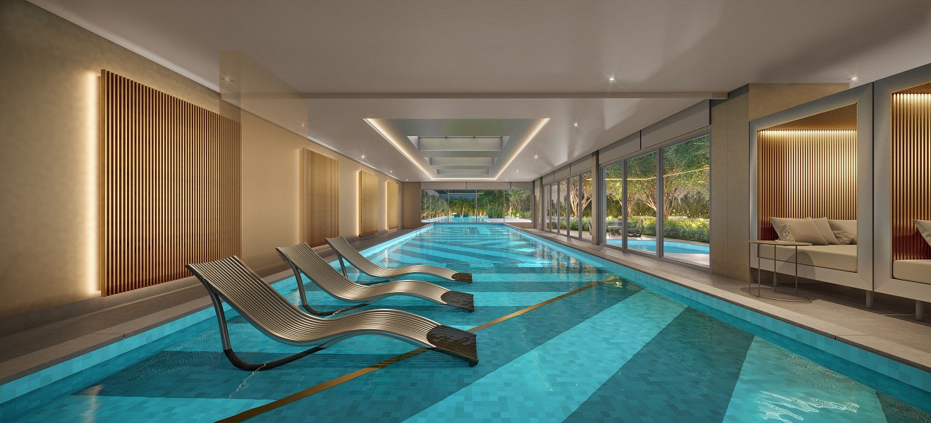 Garden Haus powered by Porsche Consulting -- Piscina coberta