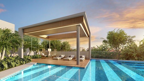 Tree Haus powered by Porsche Consulting -- Pool house