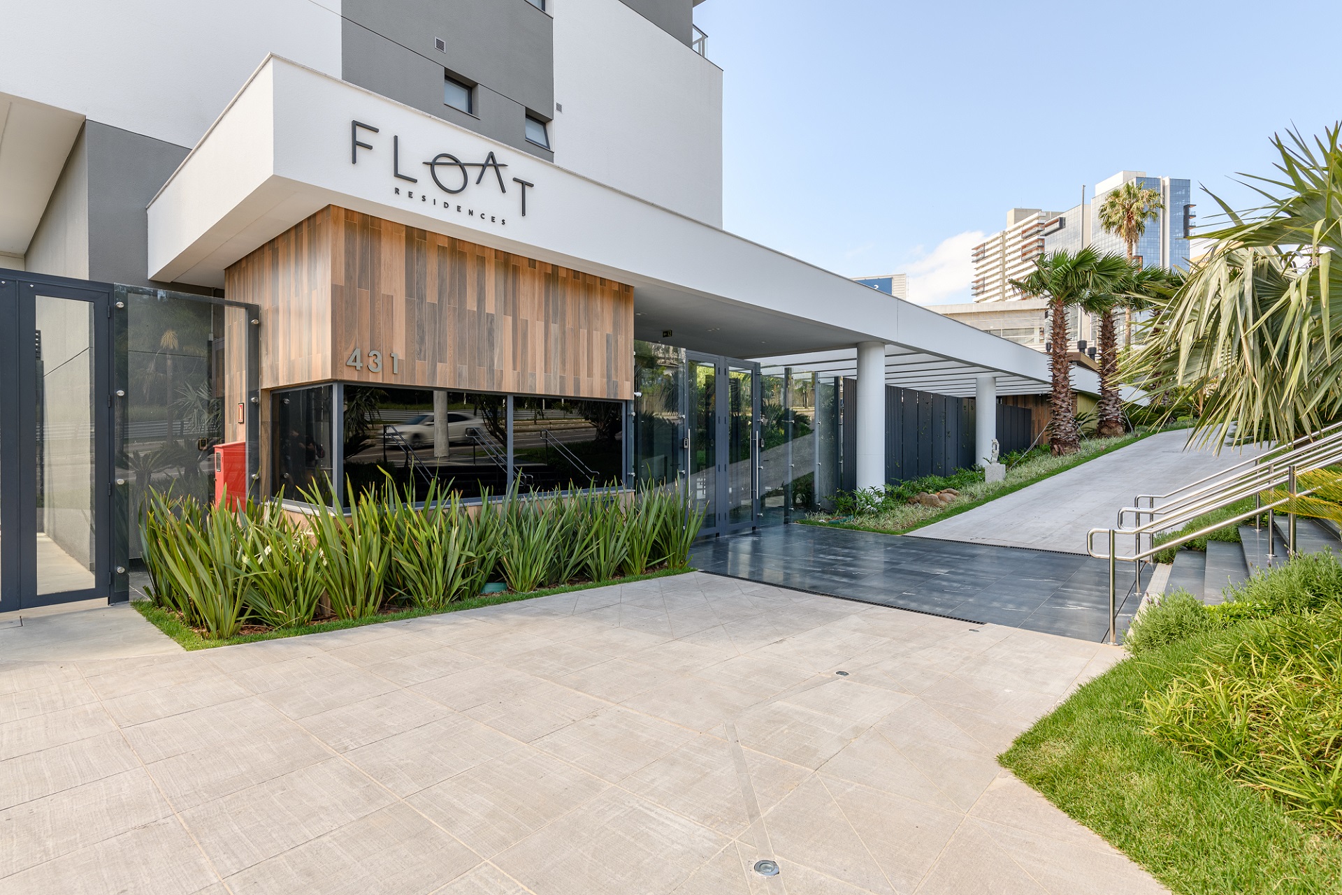 Float Residences -- Port Cochère