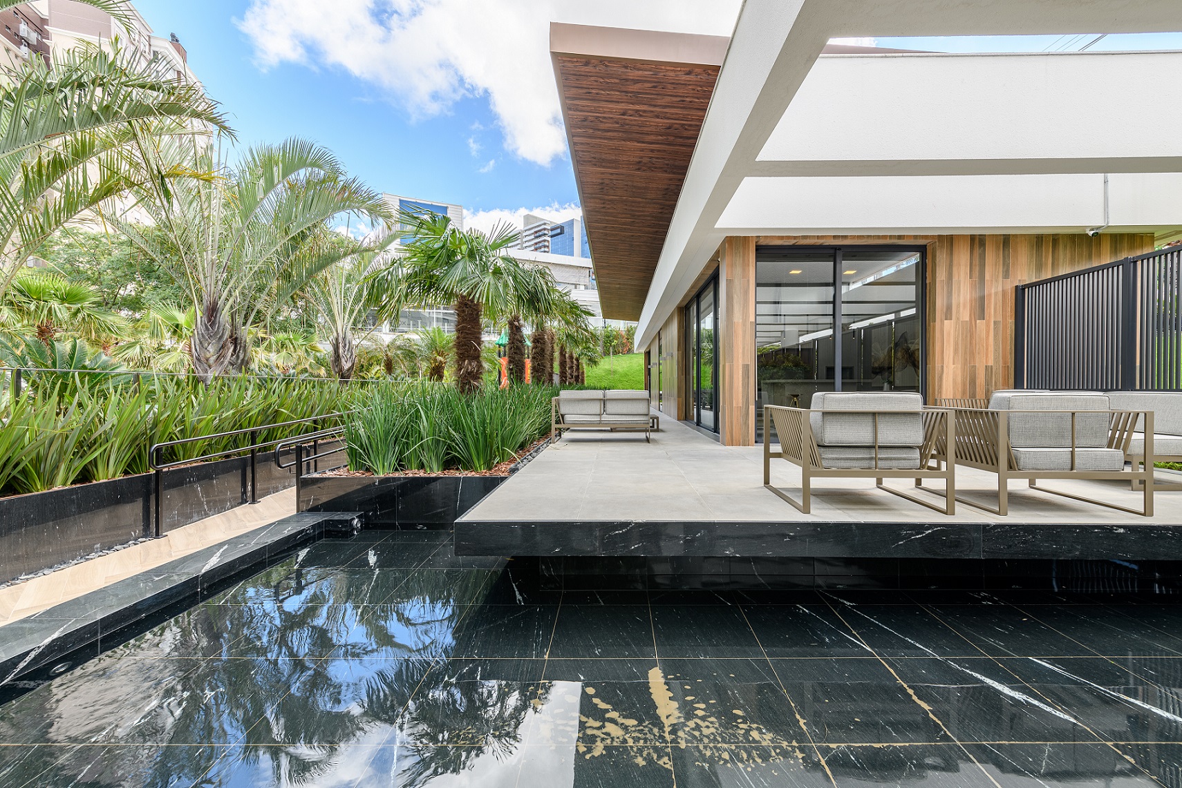 Float Residences -- Espaço Gourmet | Externo