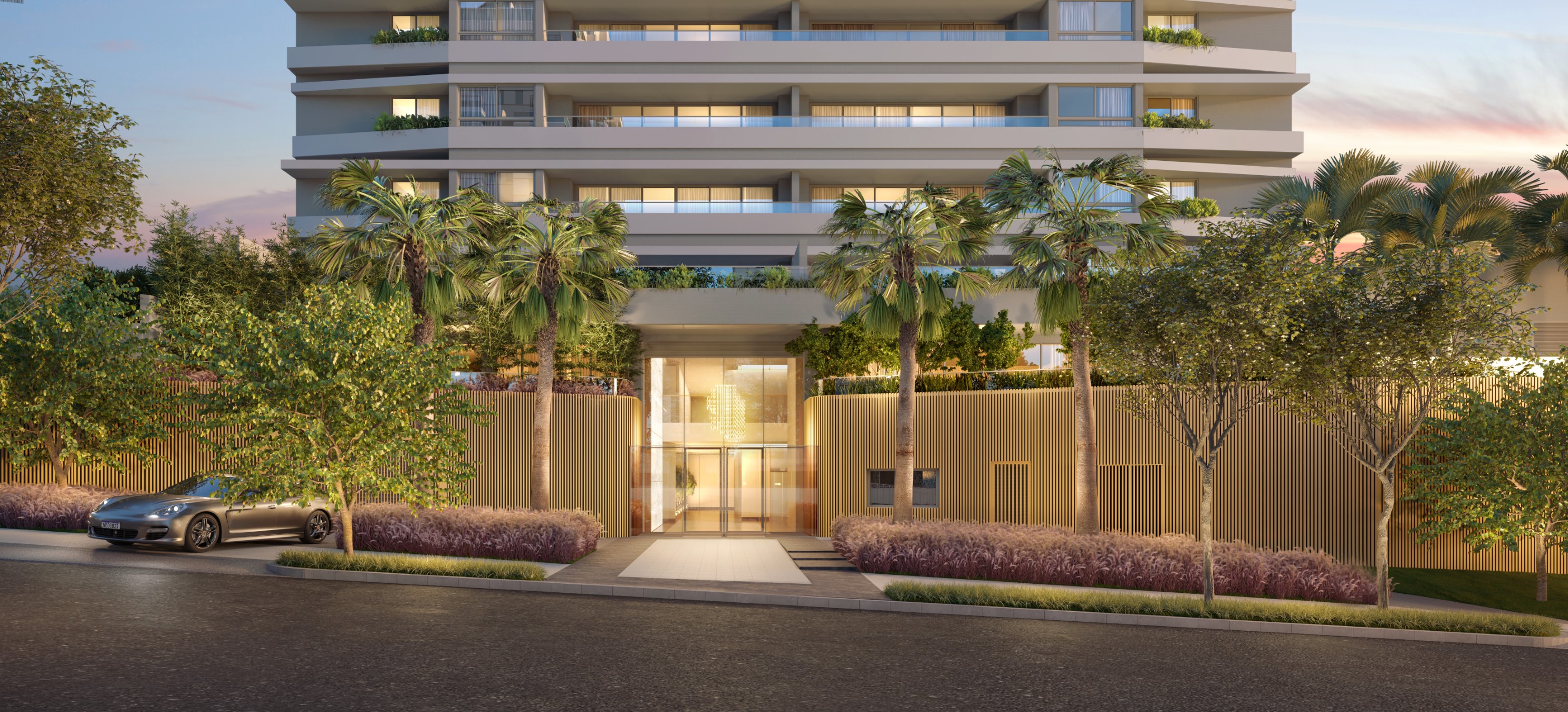 Garden Haus powered by Porsche Consulting -- Portico de acesso