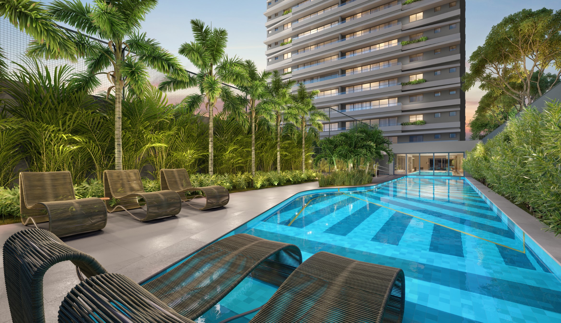 Garden Haus powered by Porsche Consulting -- Piscina externa