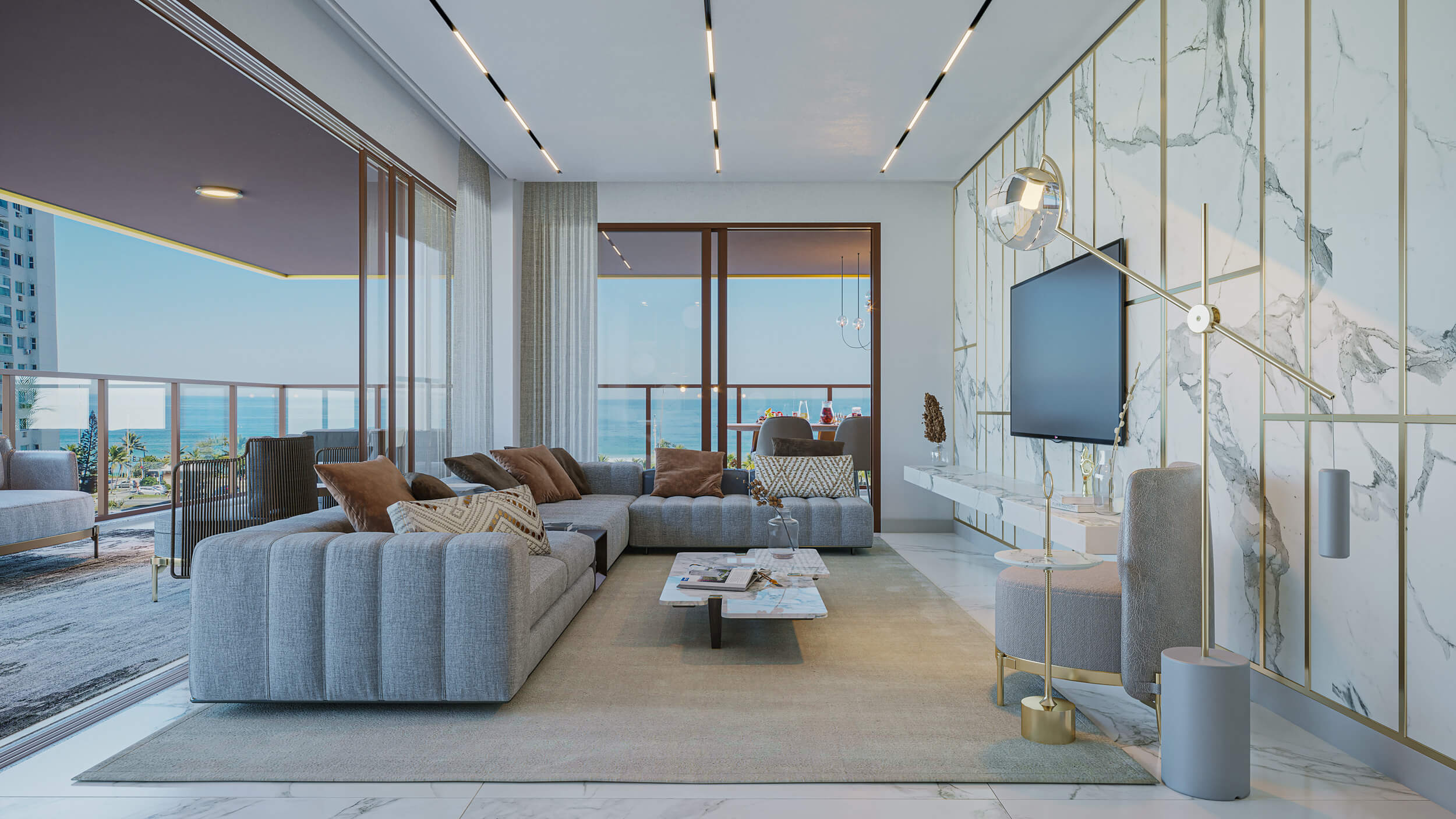 Apartamento perto da praia