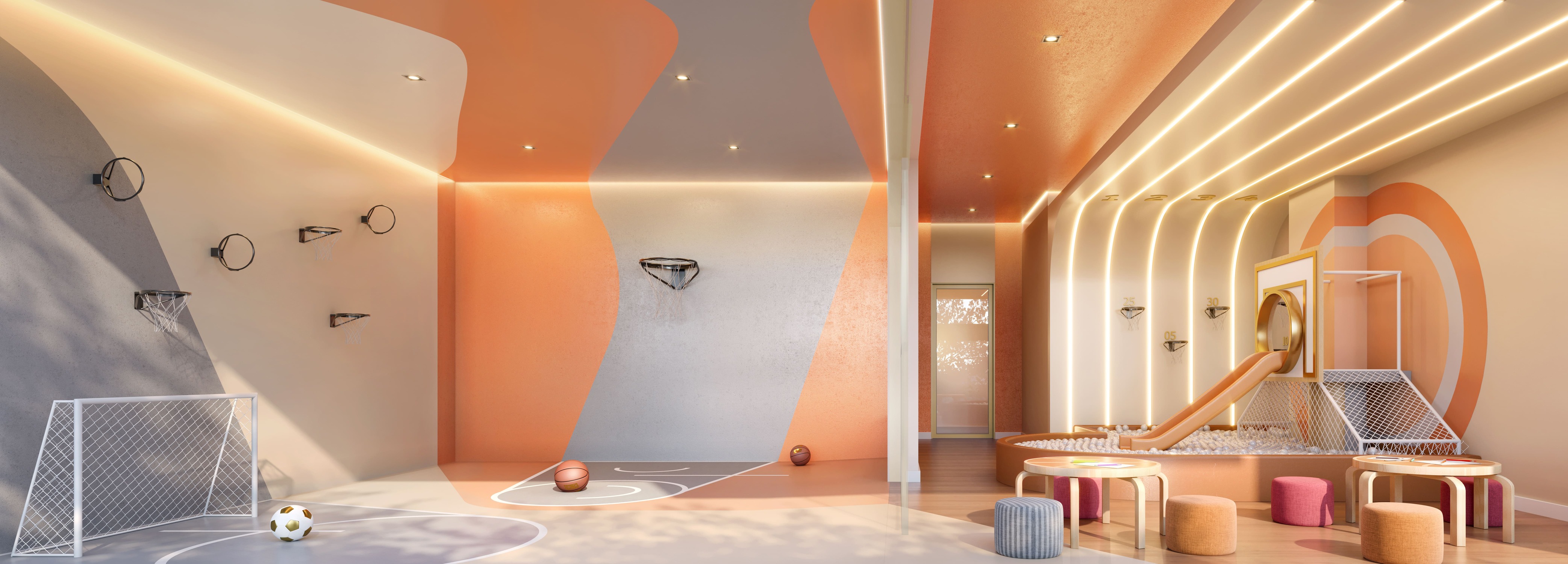 Quattri Cyrela Vila Mariana -- Perspectiva Ilustrada da Brinquedoteca