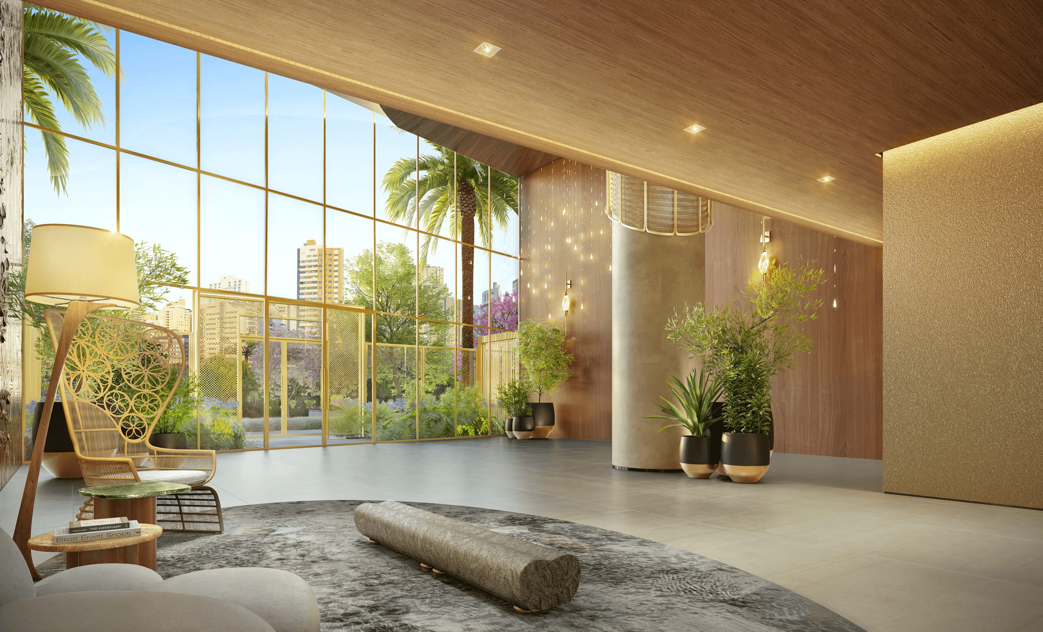 Escape Eden -- Perspectiva Ilustrada do Lobby