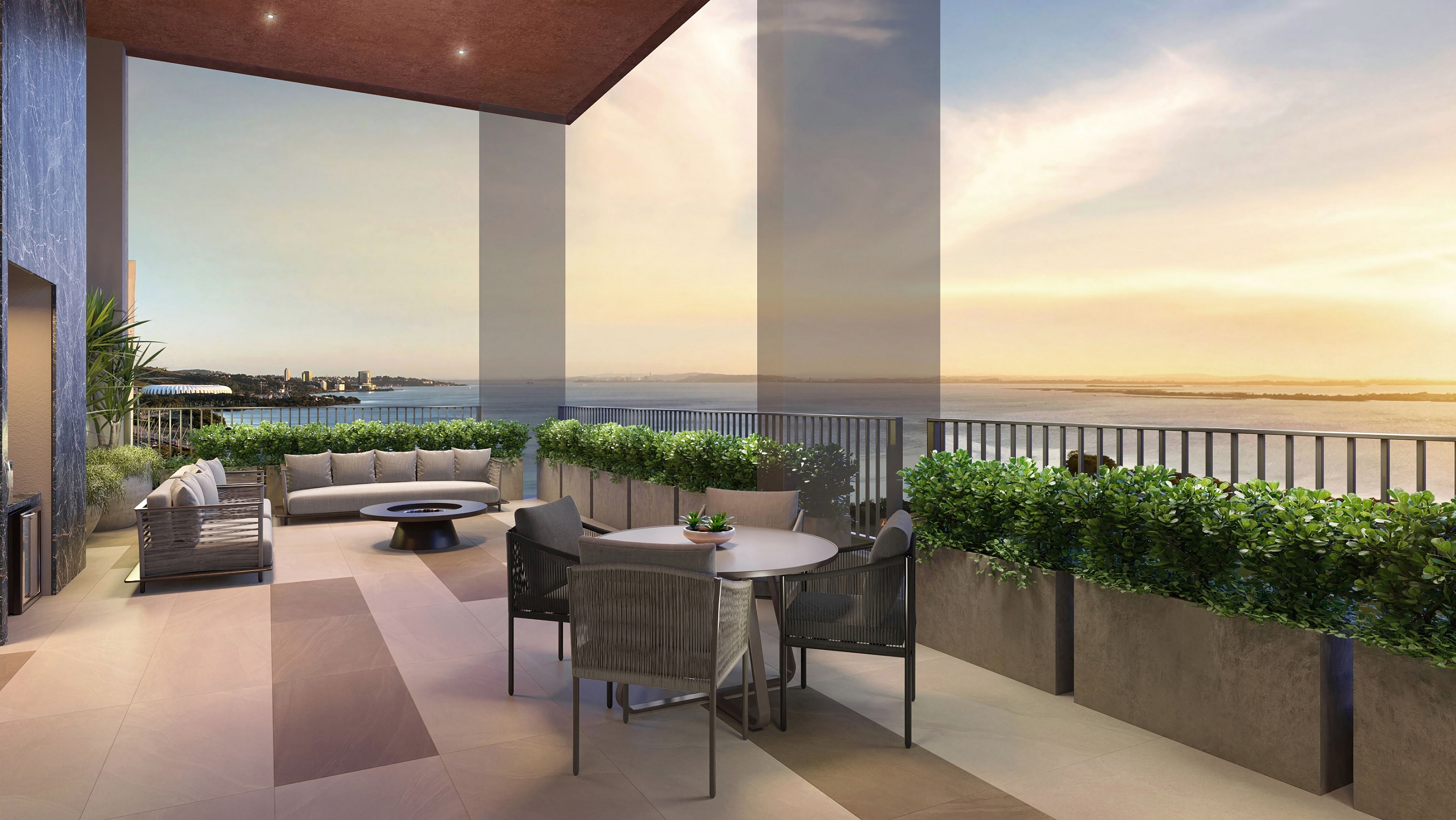 Vista Praia de Belas -- Praça Suspensa