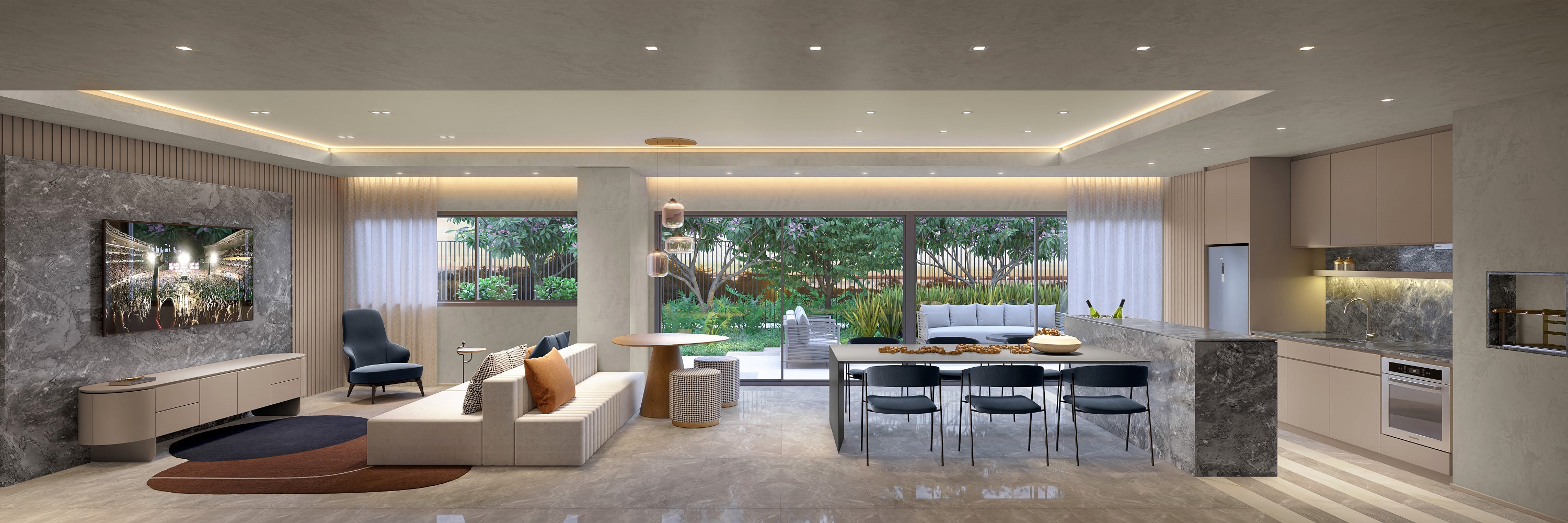 Vista Praia de Belas -- Espaço Gourmet