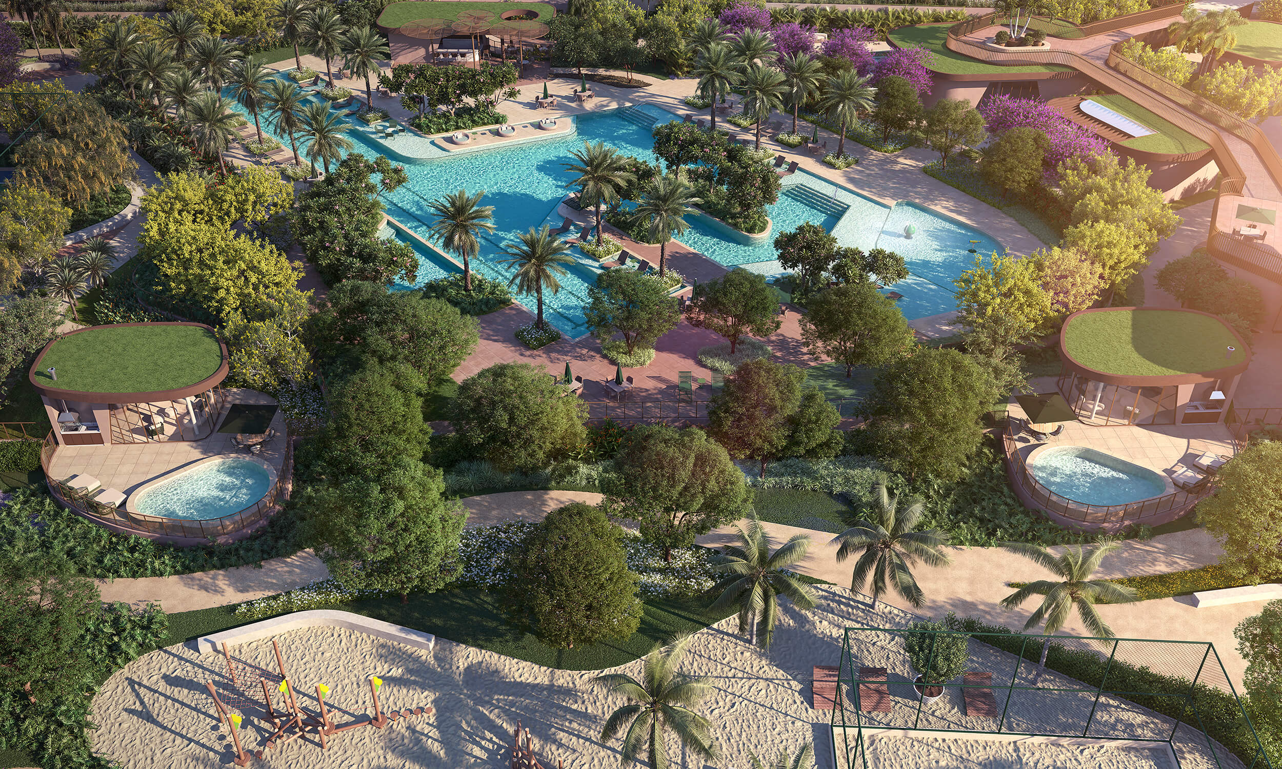 OX Park Design by Edsa -- Ilustração Artística - Cabanas Ox