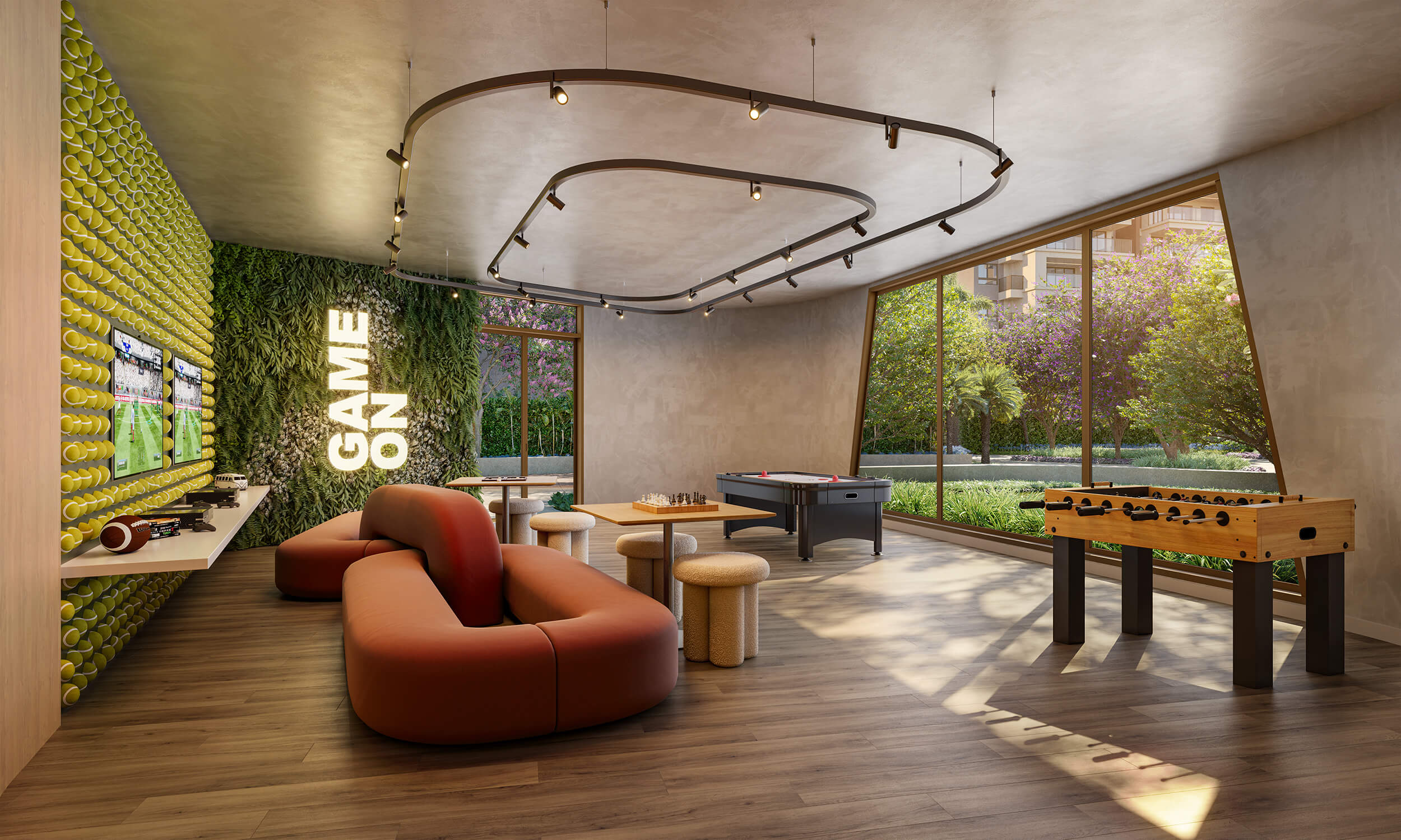 OX Park Design by Edsa -- lustração Artística - Espaço Games