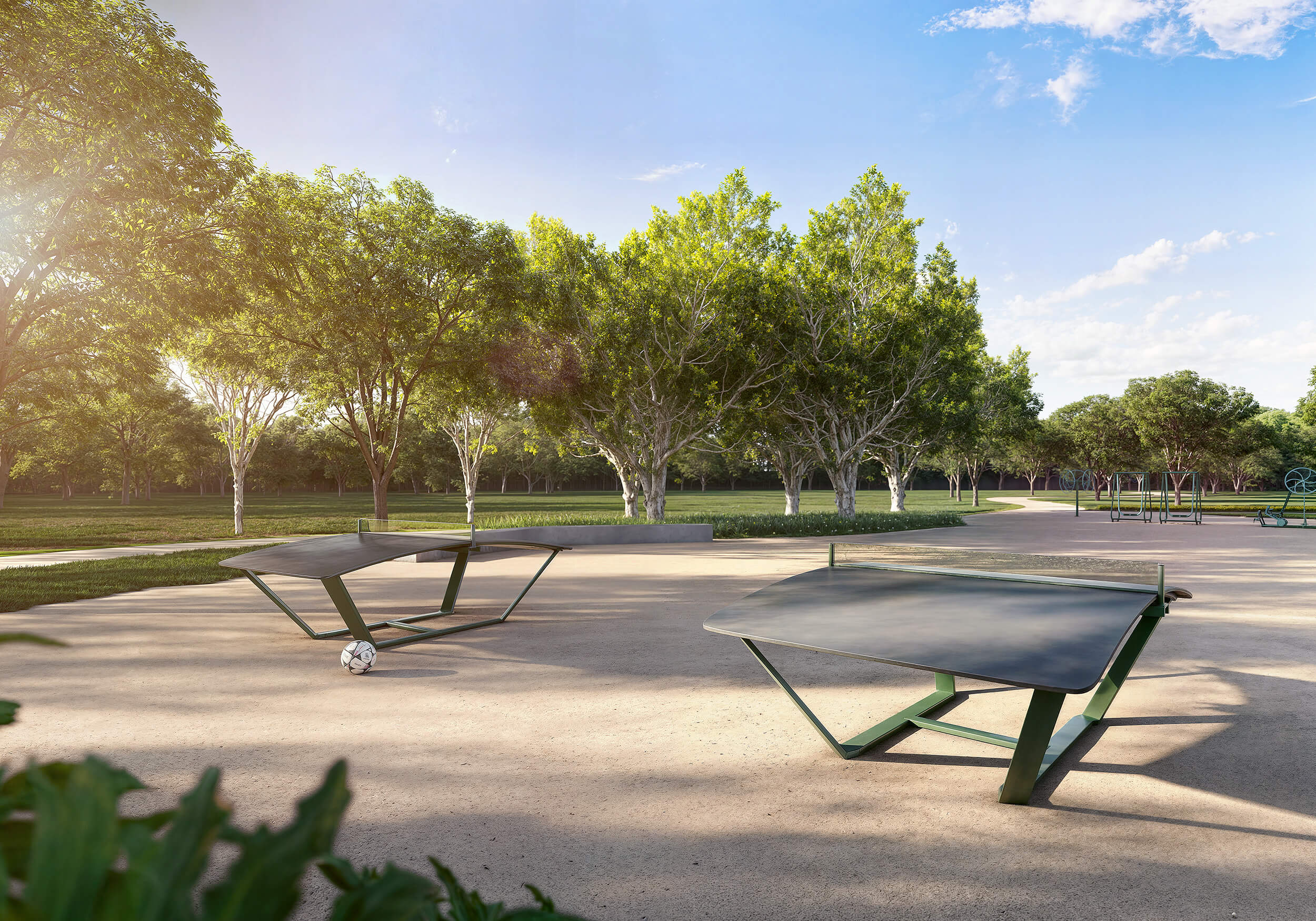 OX Park Design by Edsa -- Ilustração Artística - Futmesa