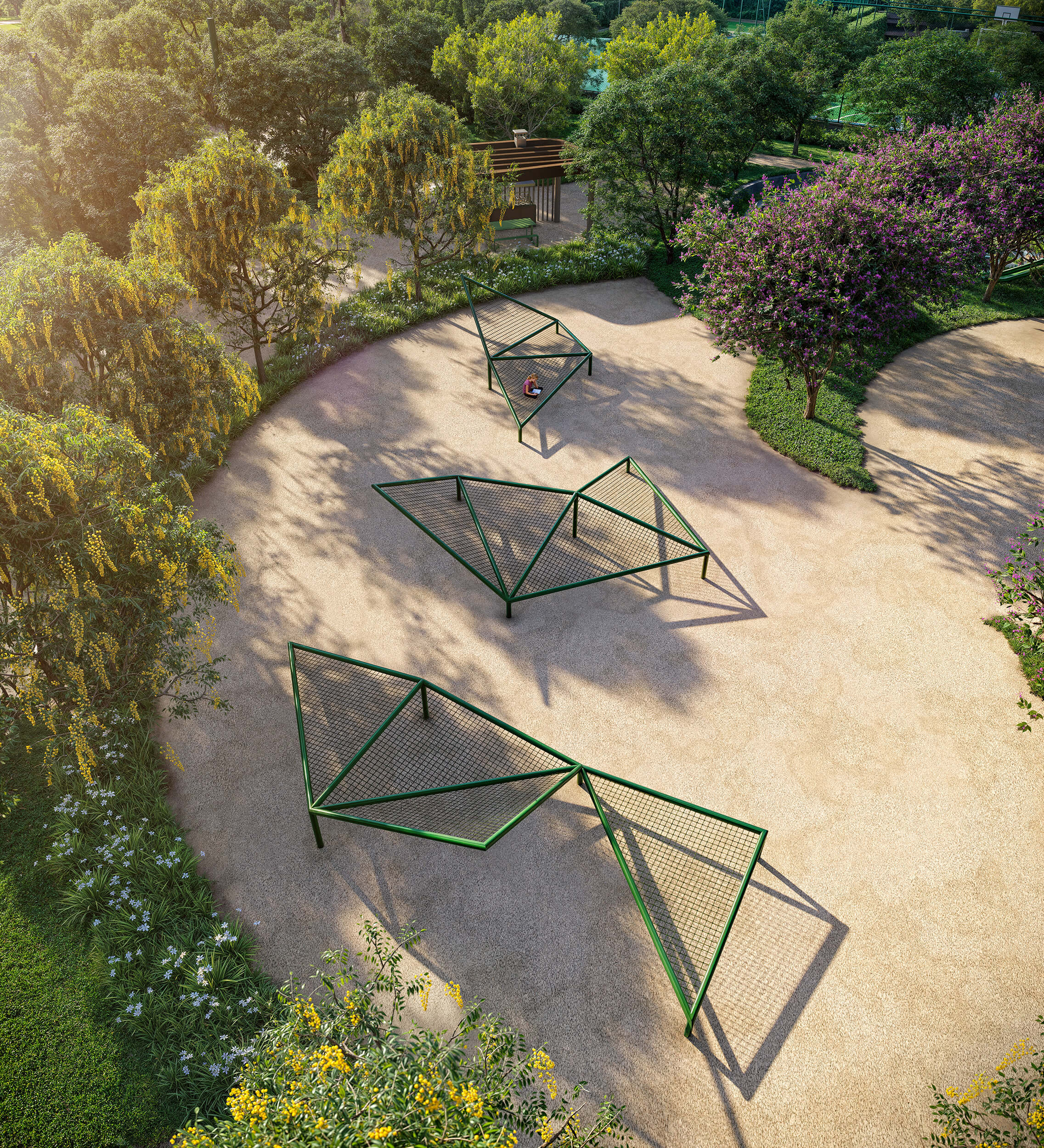 OX Park Design by Edsa -- Ilustração Artística - Redário