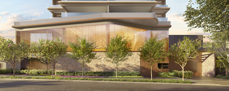 Aura Pacaembu by Cyrela -- Perspectiva Ilustrada do Embasamento