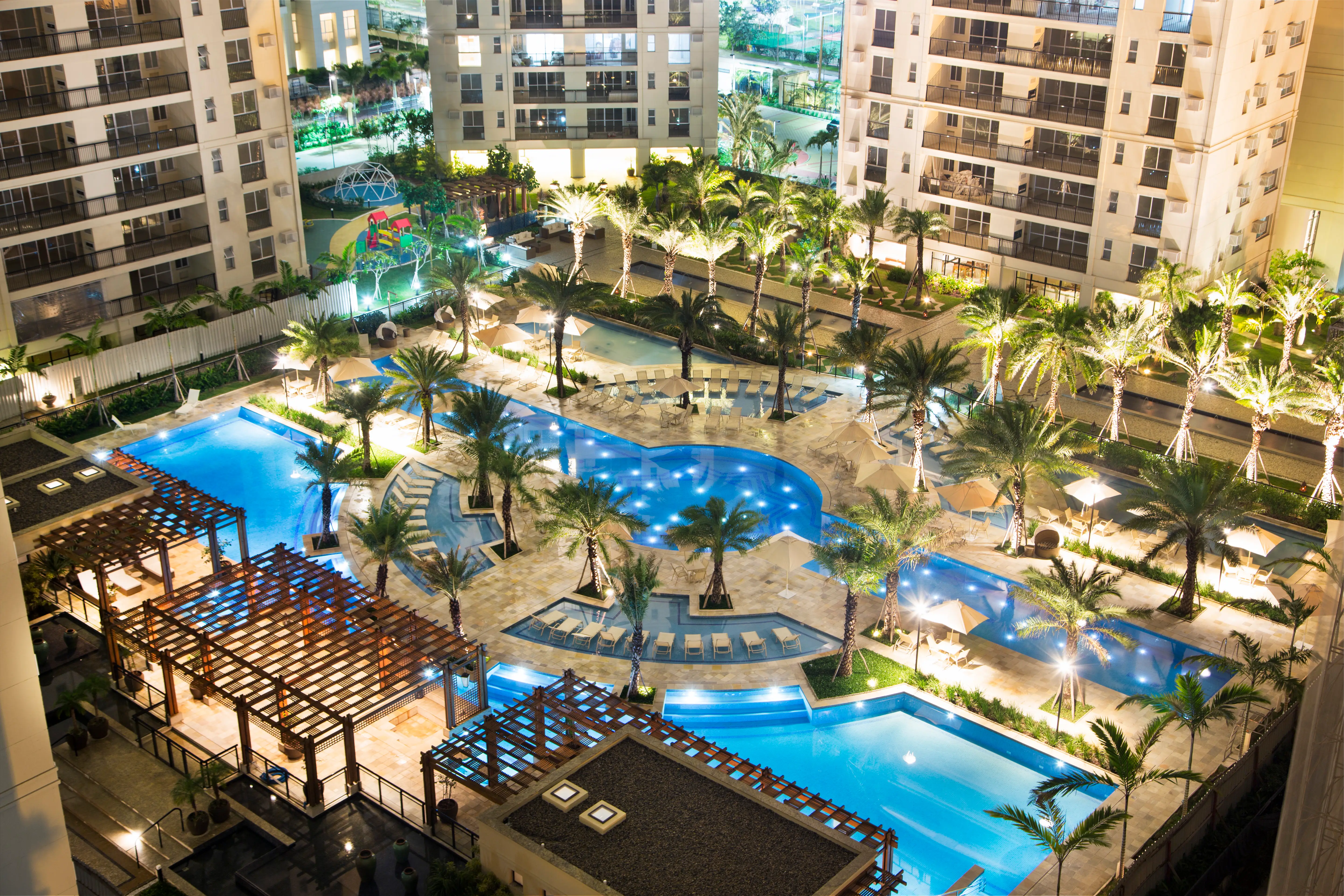 Majestic Cidade Jardim -- Vista aérea da piscina