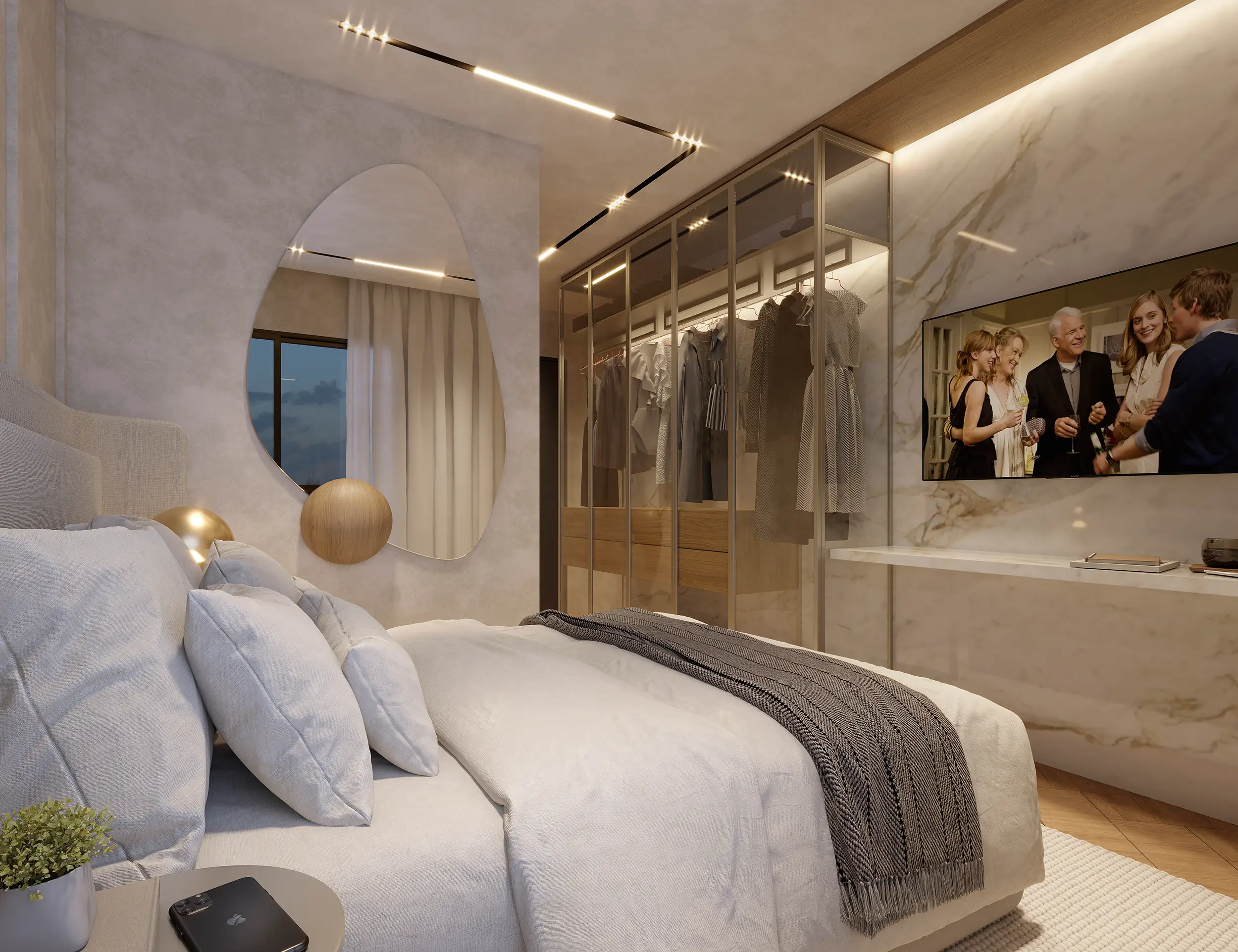 Woods Park Design by Edsa -- Ilustração artística - Apartamento 502 do Ed. Green