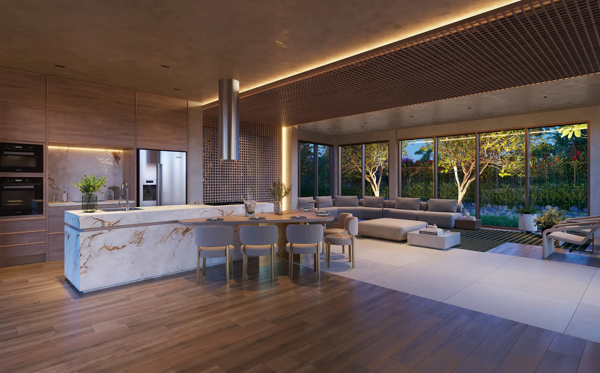 Woods Park Design by Edsa -- Ilustração artística - Espaço Gourmet