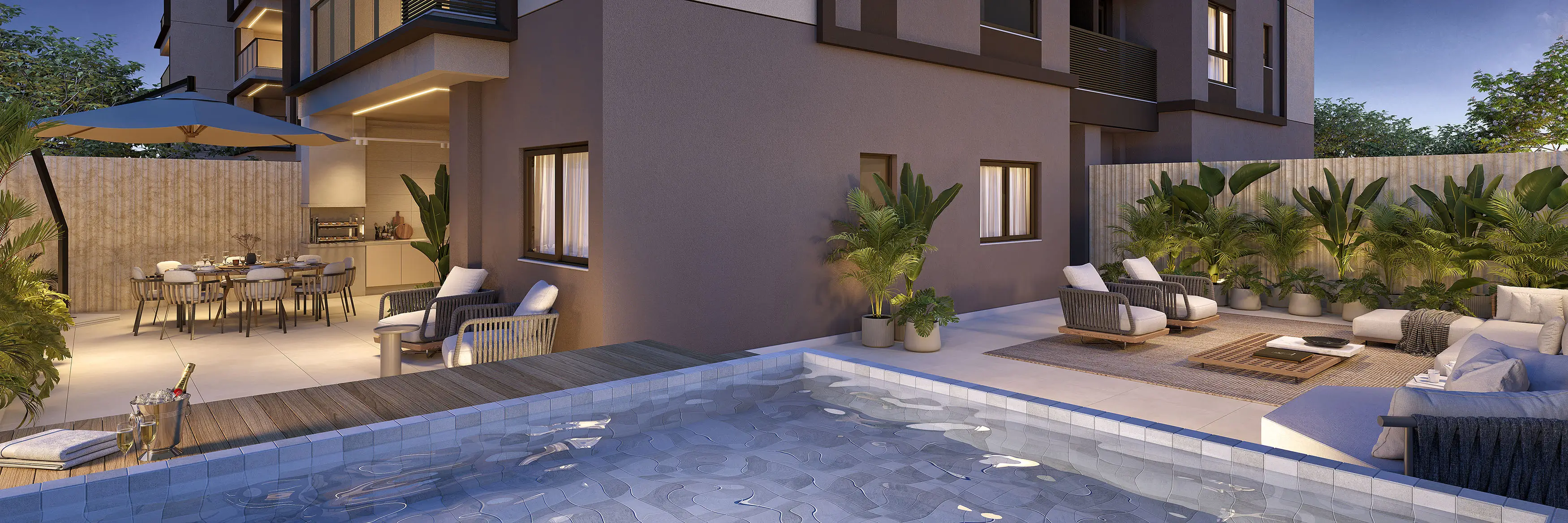 Woods Park Design by Edsa -- Ilustração artística - Garden 101 do Ed. Green - Terraço