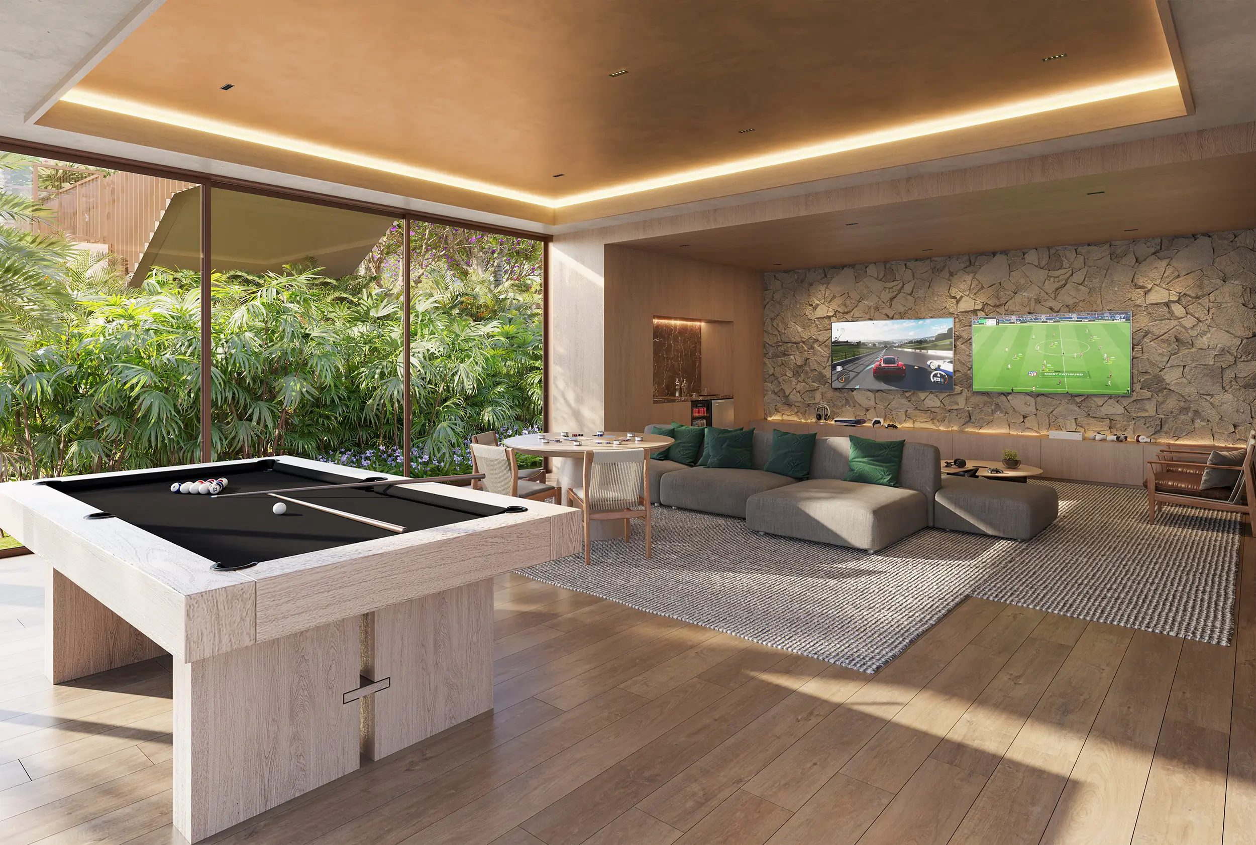 Woods Park Design by Edsa -- Ilustração artística - Jogos Adulto