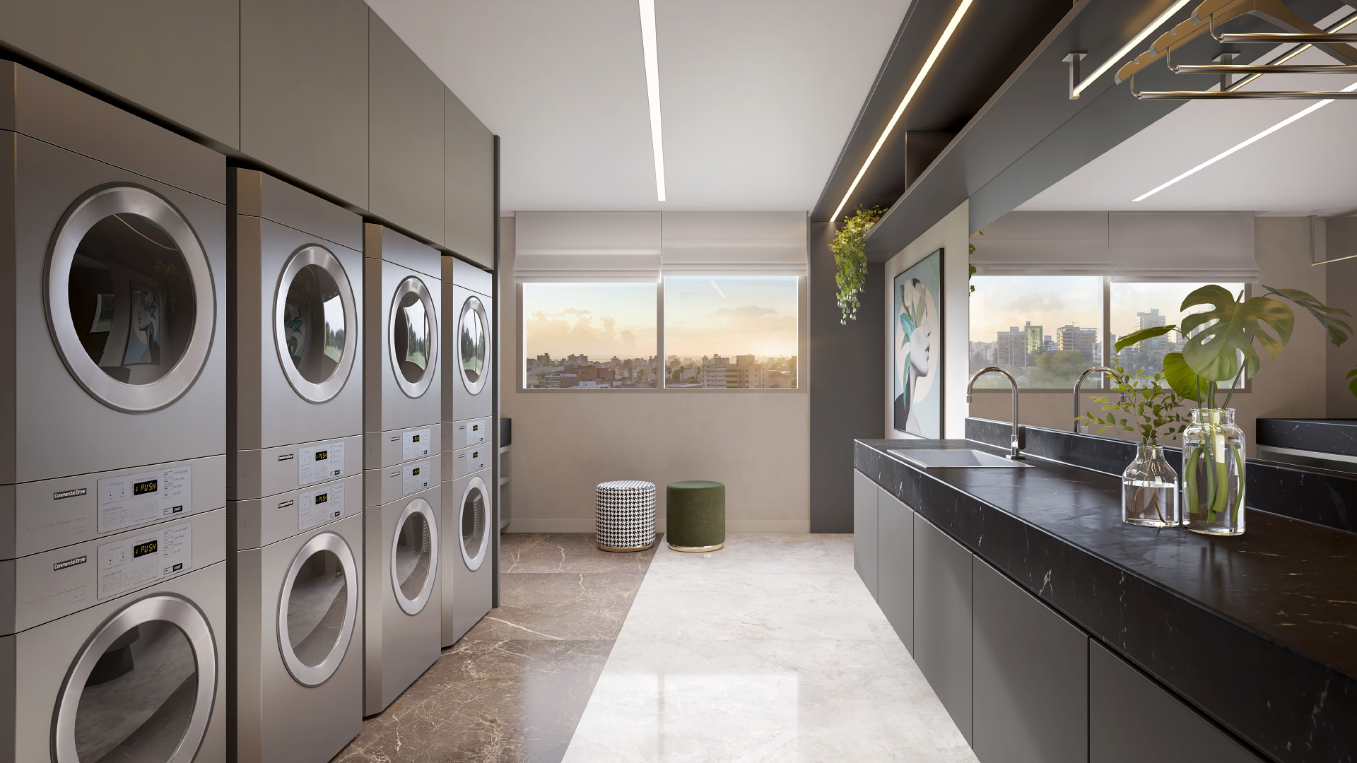 Vista Nova Carlos Gomes -- Lavanderia