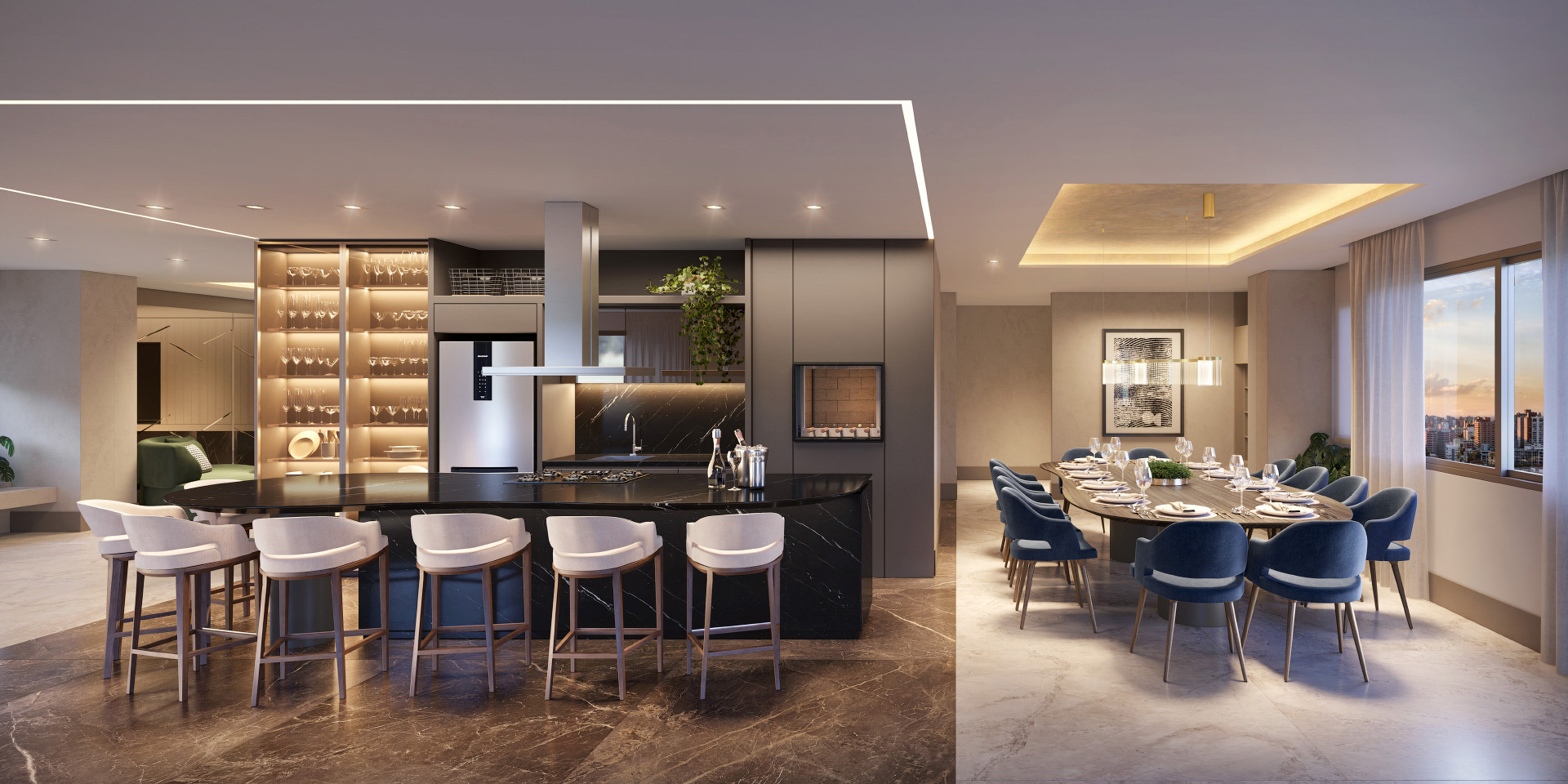 Vista Nova Carlos Gomes -- Salão de Festas