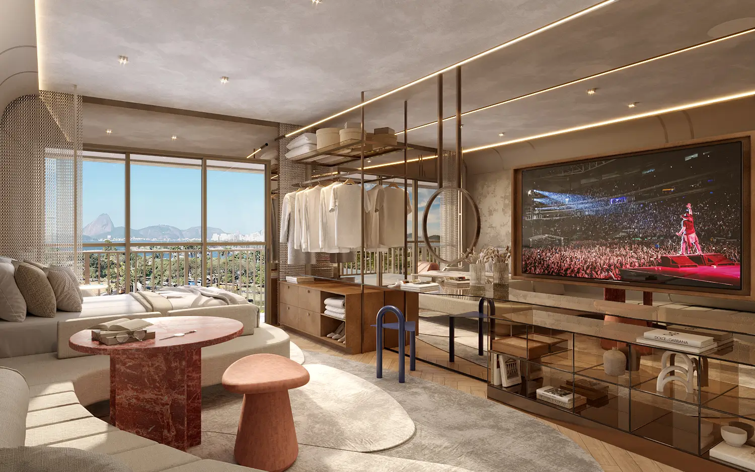 Gate by Yoo -- Ilustração Artística - 814 Gate 1 Studio com varanda