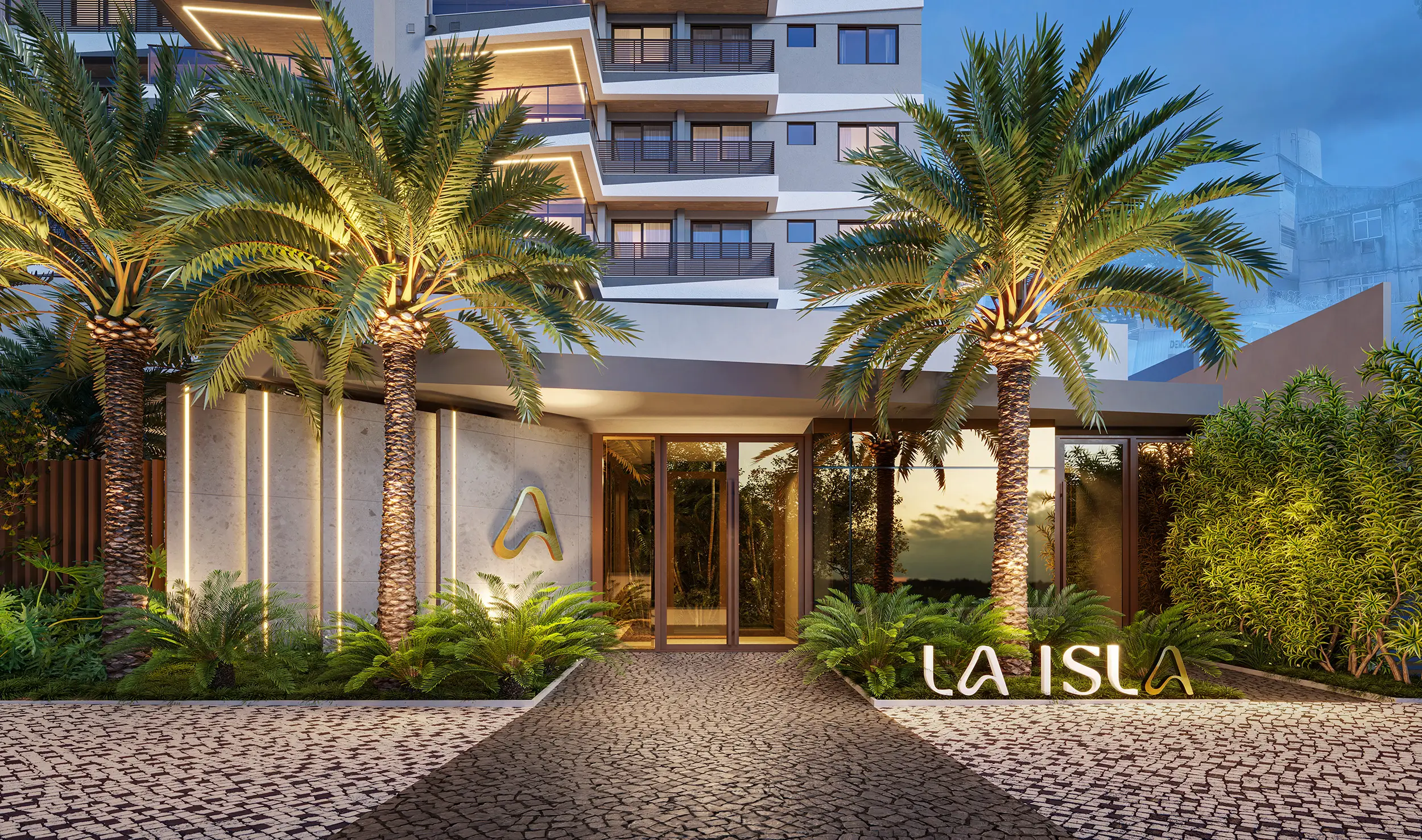 La Isla -- ILUSTRAÇÃO ARTÍSTICA - ACESSO