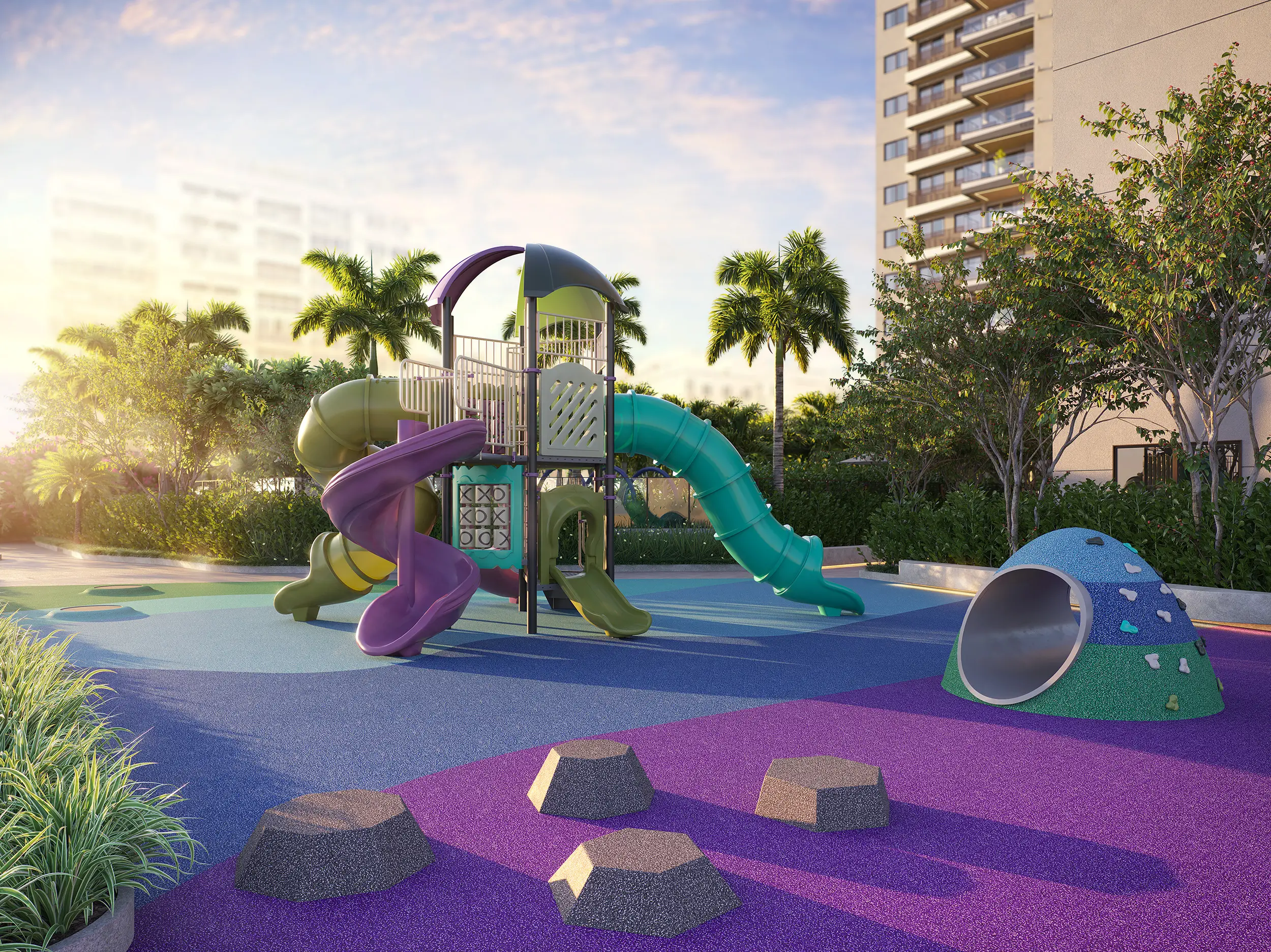 La Isla -- ILUSTRAÇÃO ARTÍSTICA - PLAYGROUND