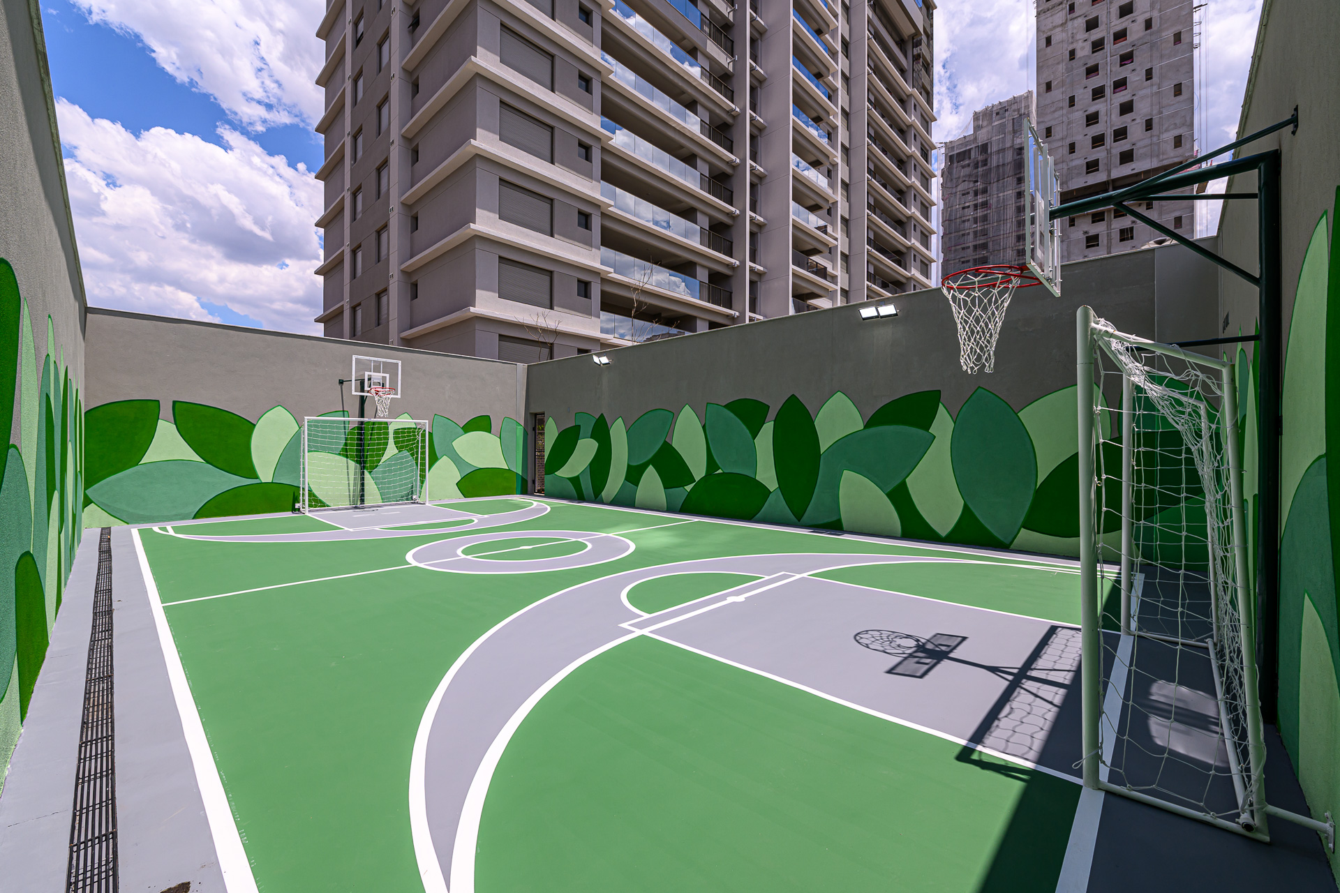 Bothanic Residences -- Foto do Empreendimento Pronto l Quadra Poliesportiva