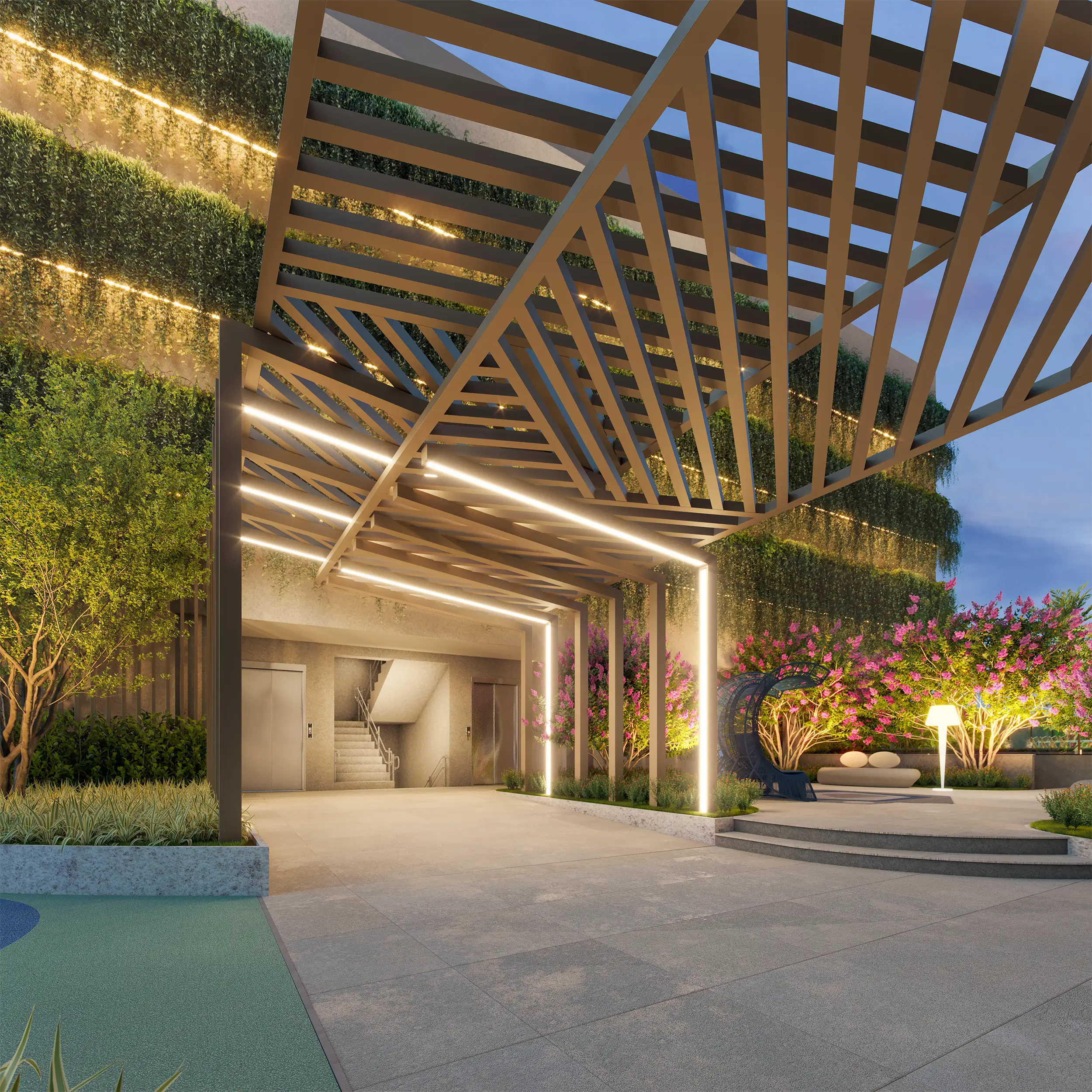 Iconyc by Yoo -- Ilustração Artística - Pergolado