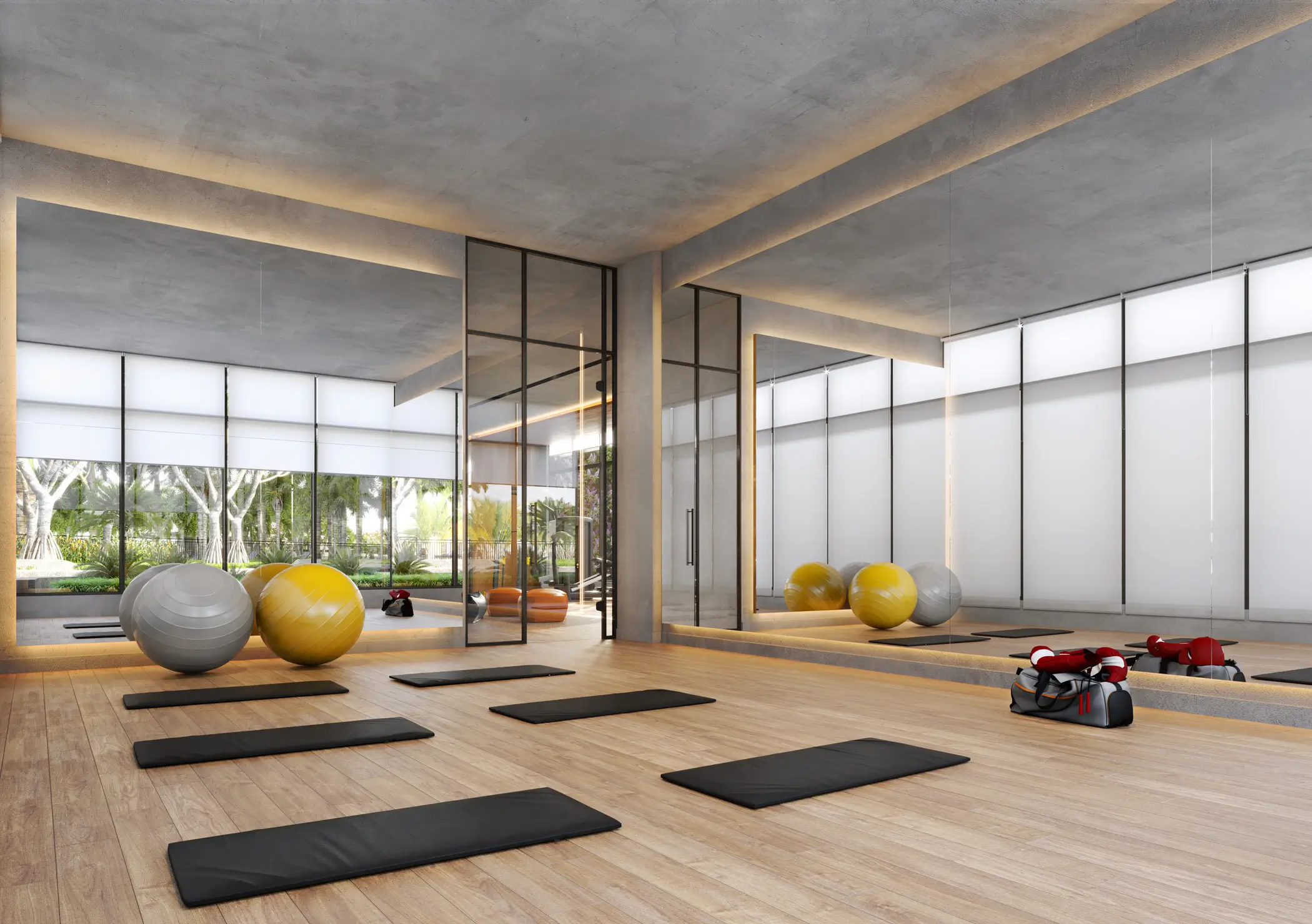 Orygem Acqua Home -- ILUSTRAÇÃO ARTÍSTICA - SALA MULTIUSO