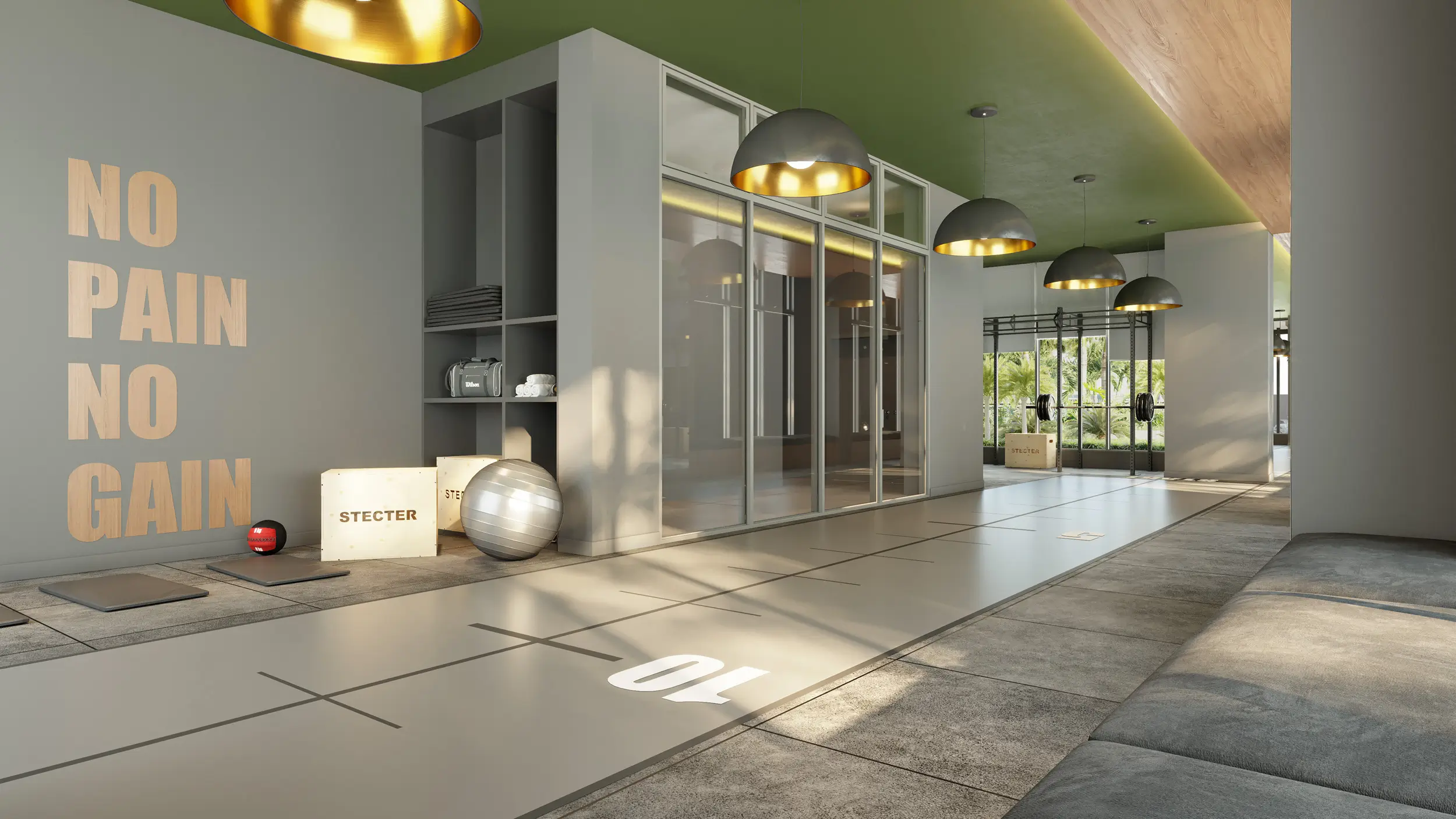 Orygem Acqua Home -- ILUSTRAÇÃO ARTÍSTICA -ESPAÇO CROSSFIT