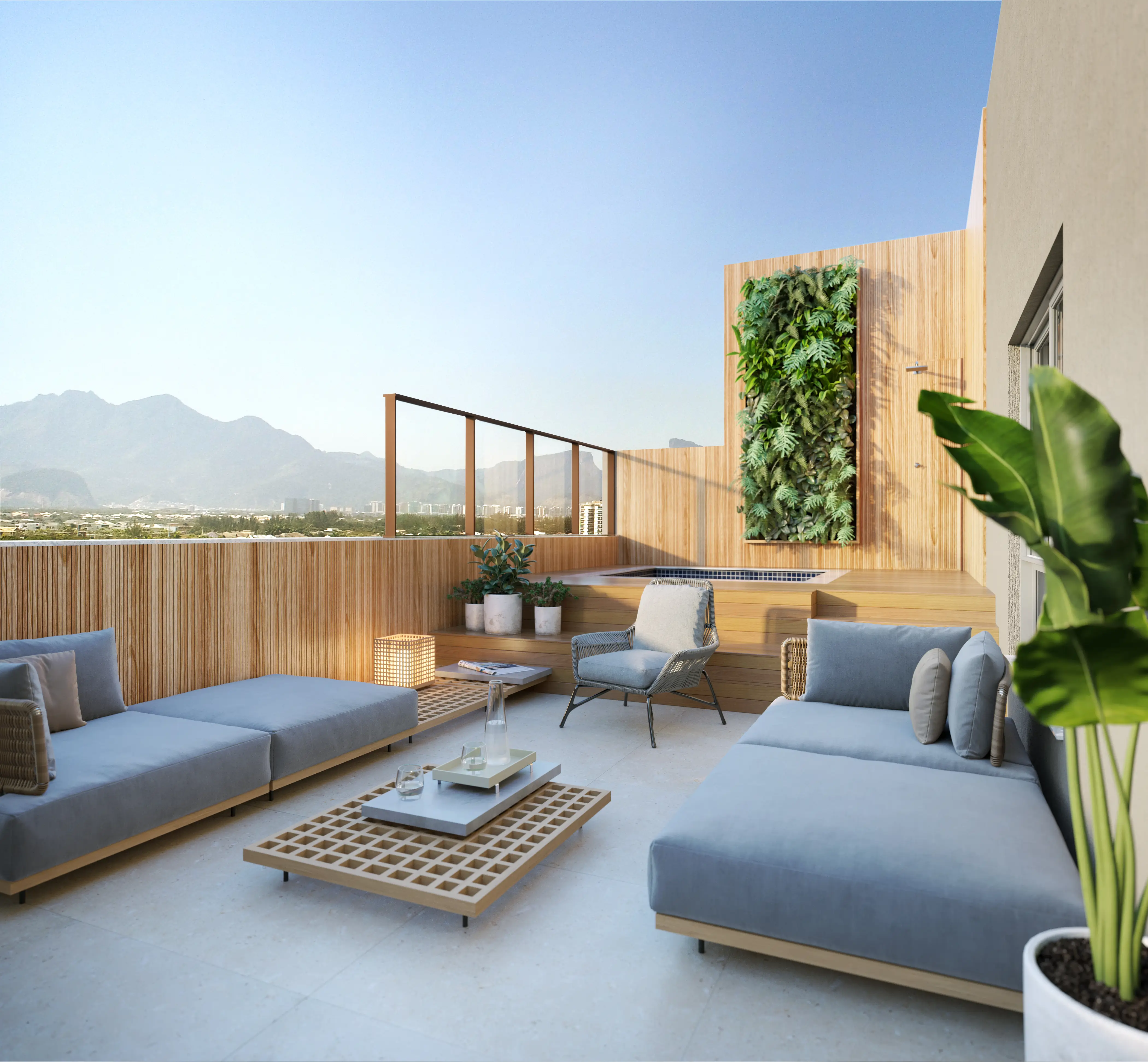 Orygem Acqua Home -- ILUSTRAÇÃO ARTÍSTICA - 1.101 DO ED. TULUM - TERRAÇO