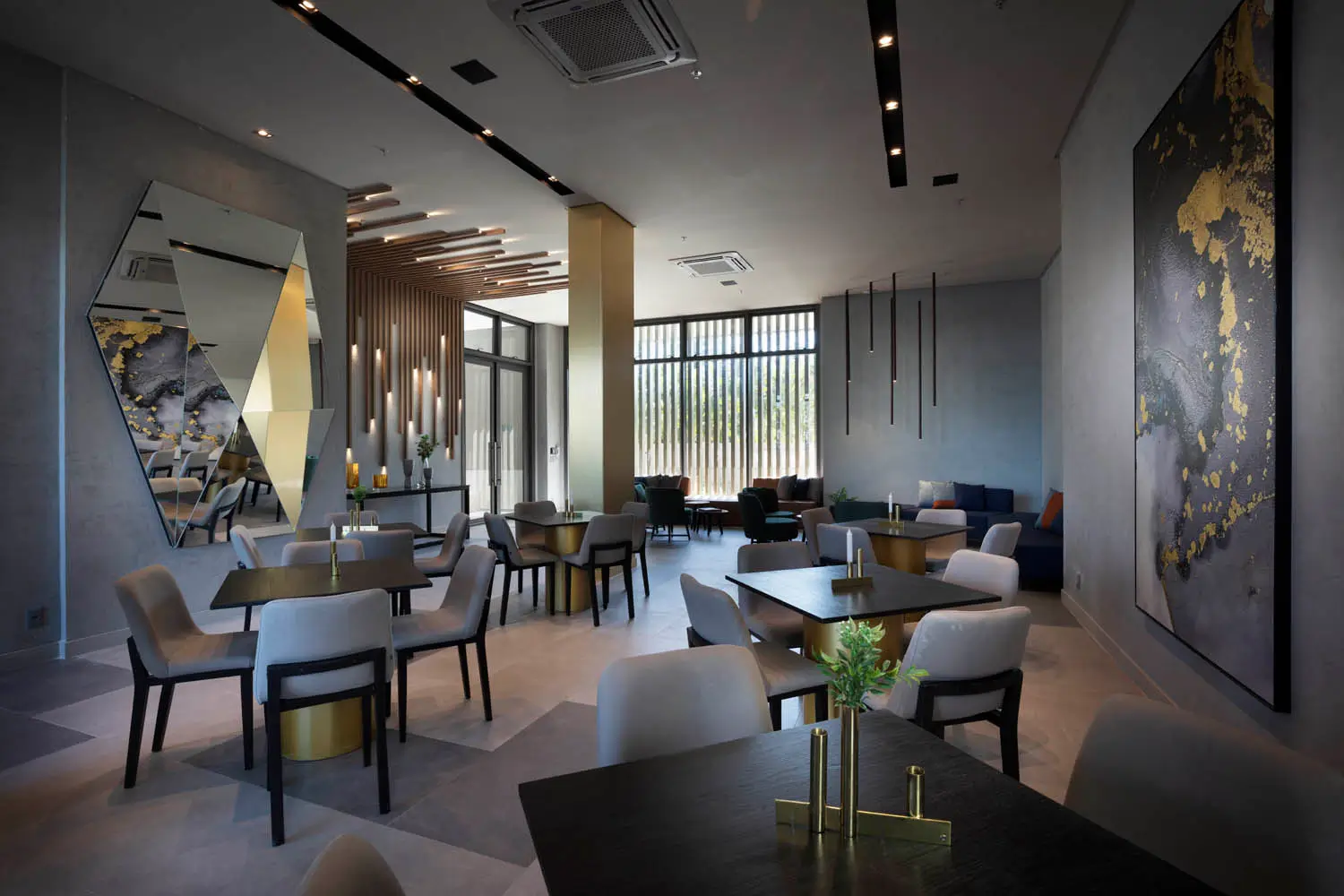 Latitud Condominium Design -- Salão de festas East